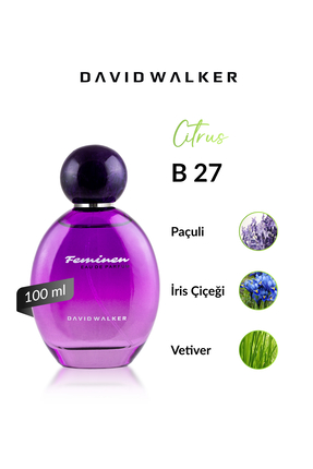 David Walker B27 Slaykur 100 ml Kadın Parfüm | Citrus