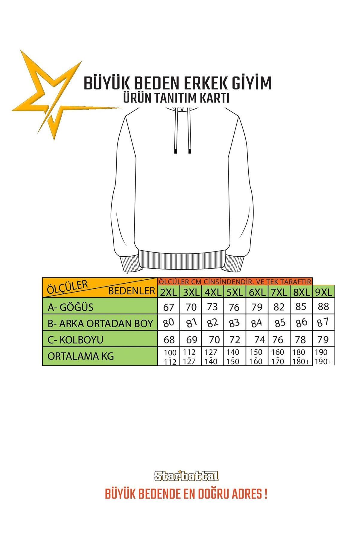 Starbattal Büyük Beden Mont College Junior 22752 EKRU görsel 6