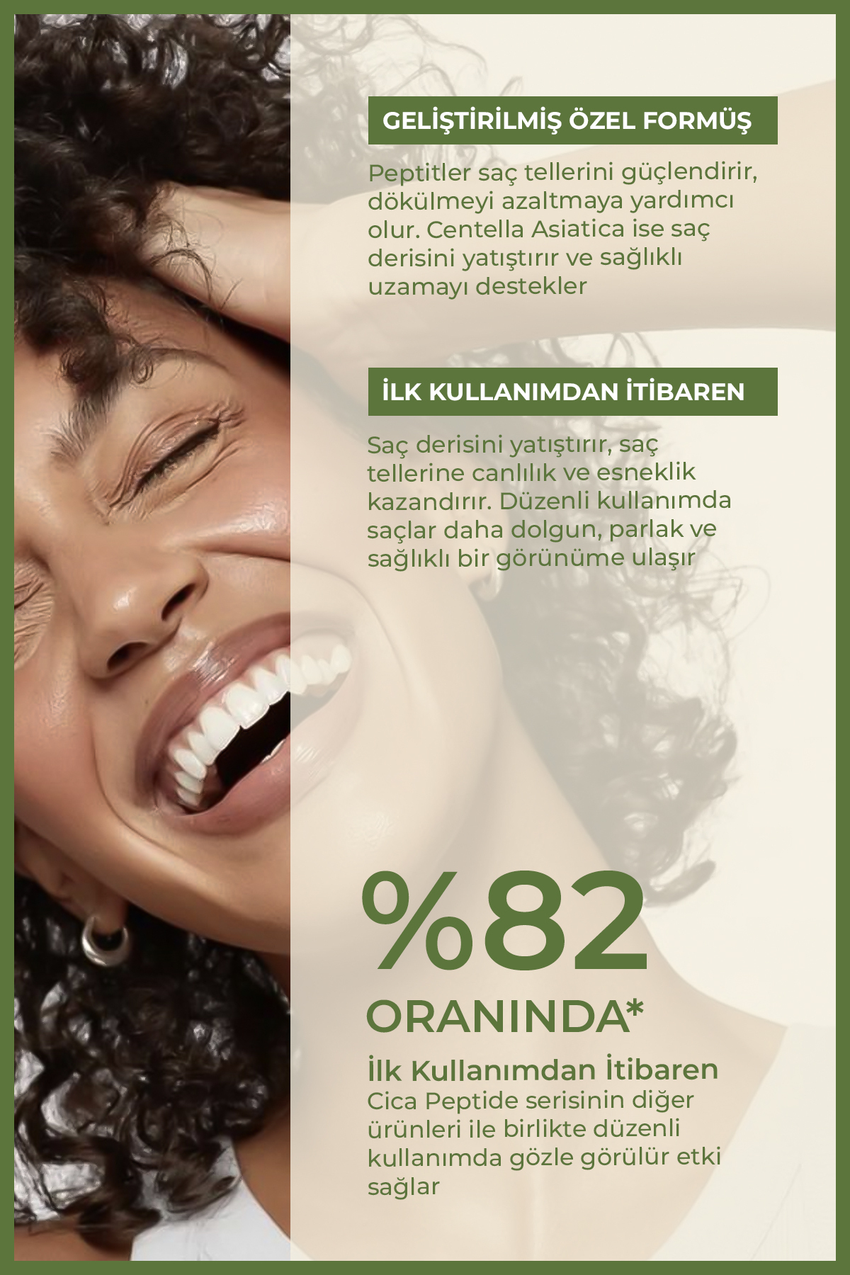 Enzym Cica Peptit Onarıcı Ve Güçlendirici Saç Bakım Serisi (Tuzsuz) — 50003 — تصویر 5 از 6