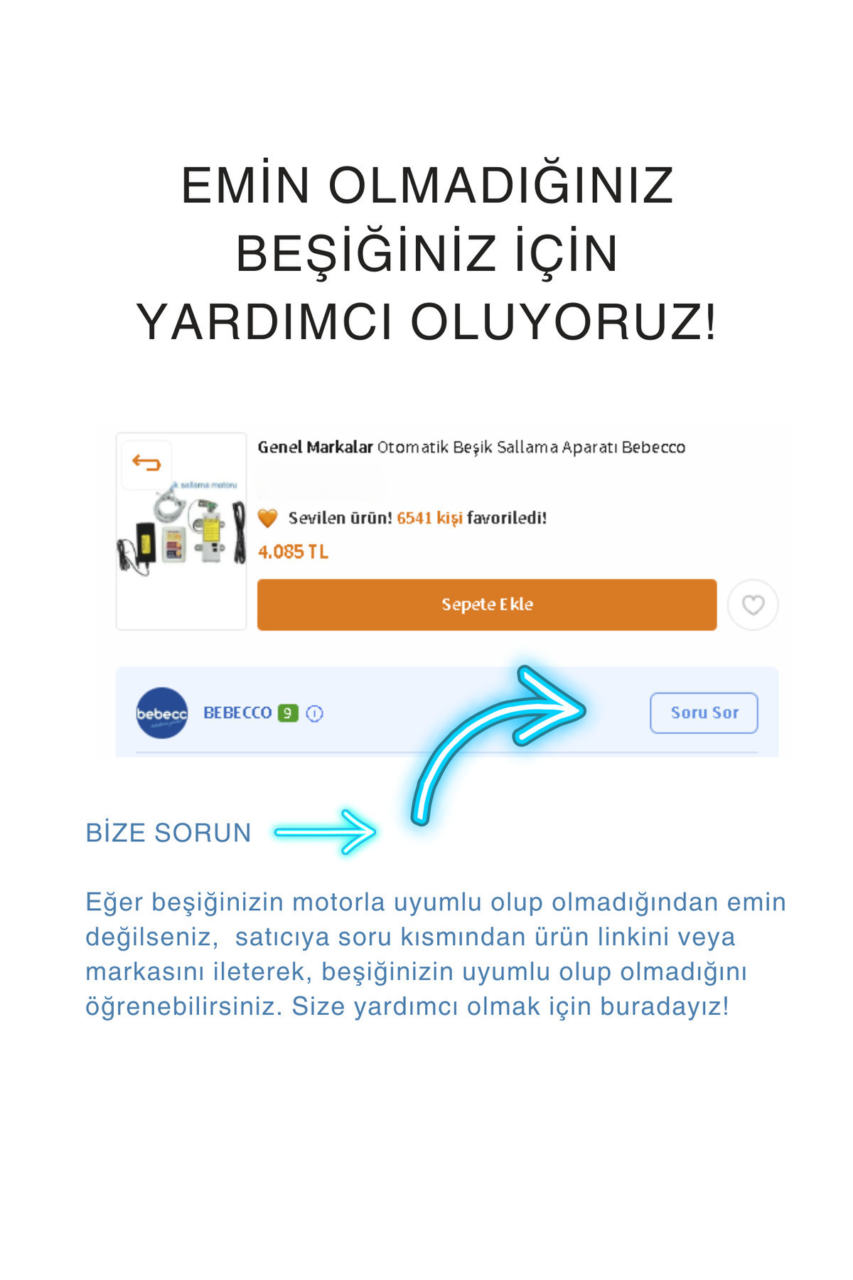 Genel Markalar Elektrikli Beşik Sallama Aparatı Bebecco fotoğrafı 6 (önizleme)