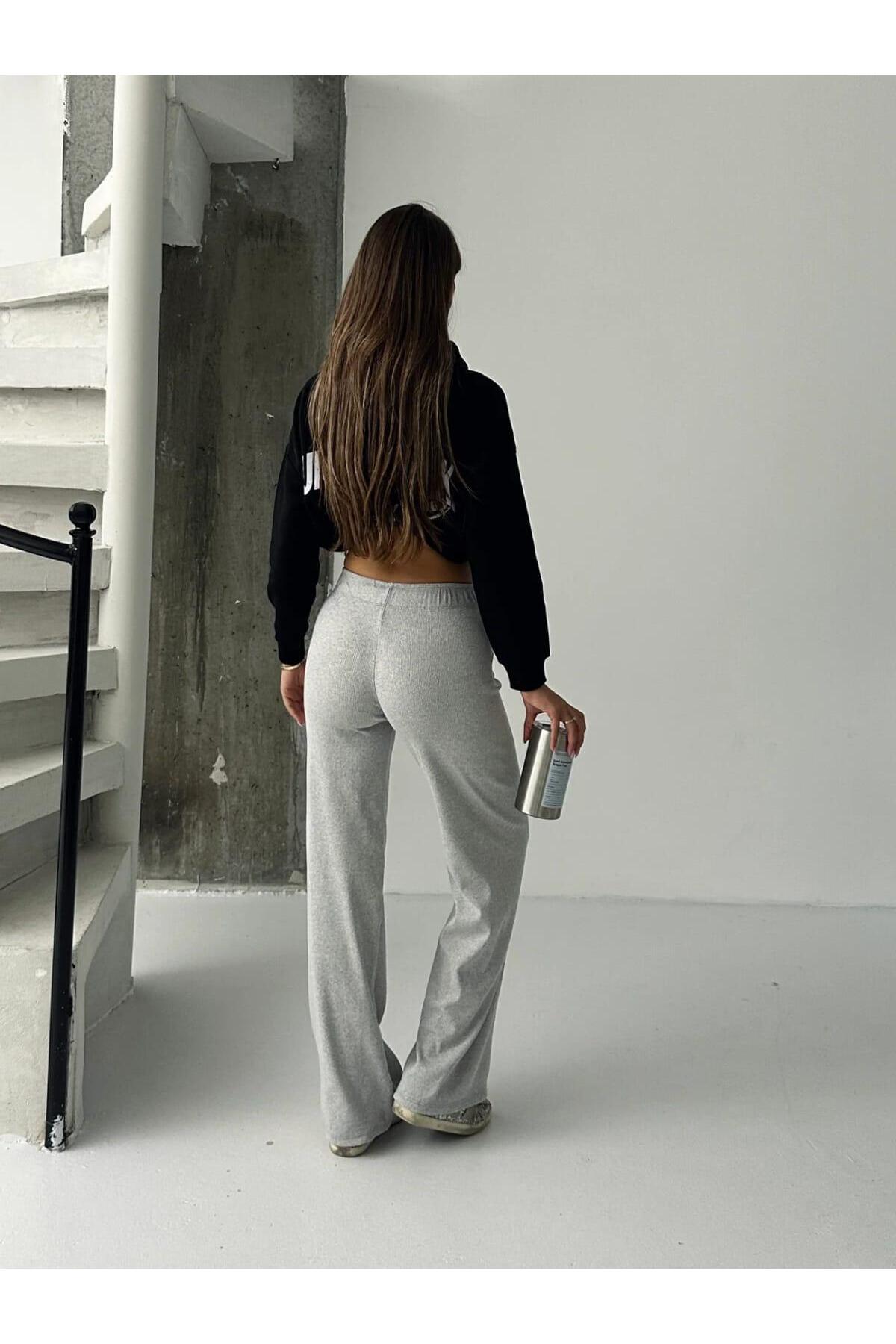 albaroda  Fitilli Rahat Günlük Eşofman - Görsel 4