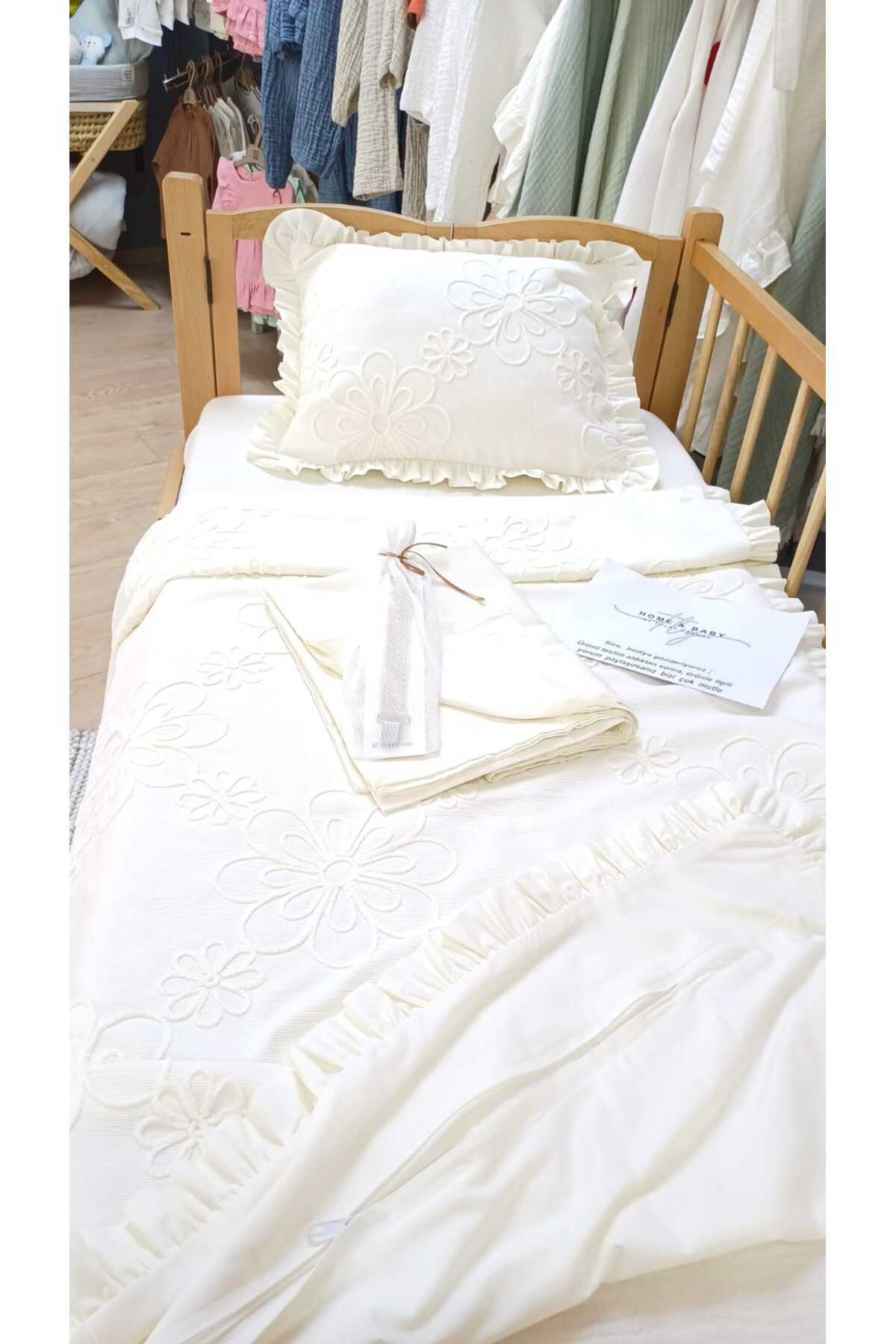 Tly Home Textiles Bahar Bebek Nevresim Takımı - 100 x 150 fotoğrafı 5 (önizleme)