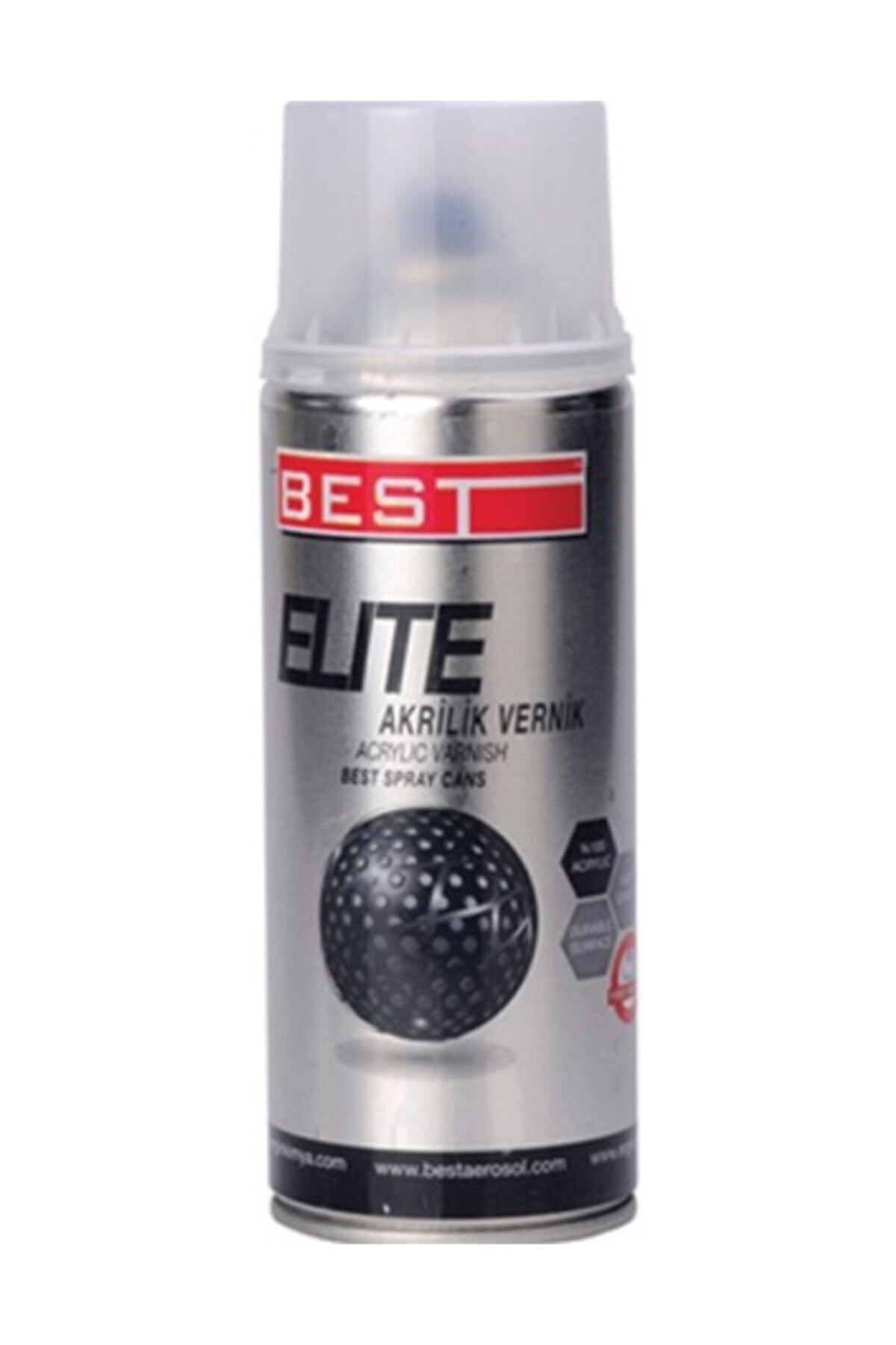Best Elite Akrilik Sprey Vernik Tüm Yüzeyler 400 ml.