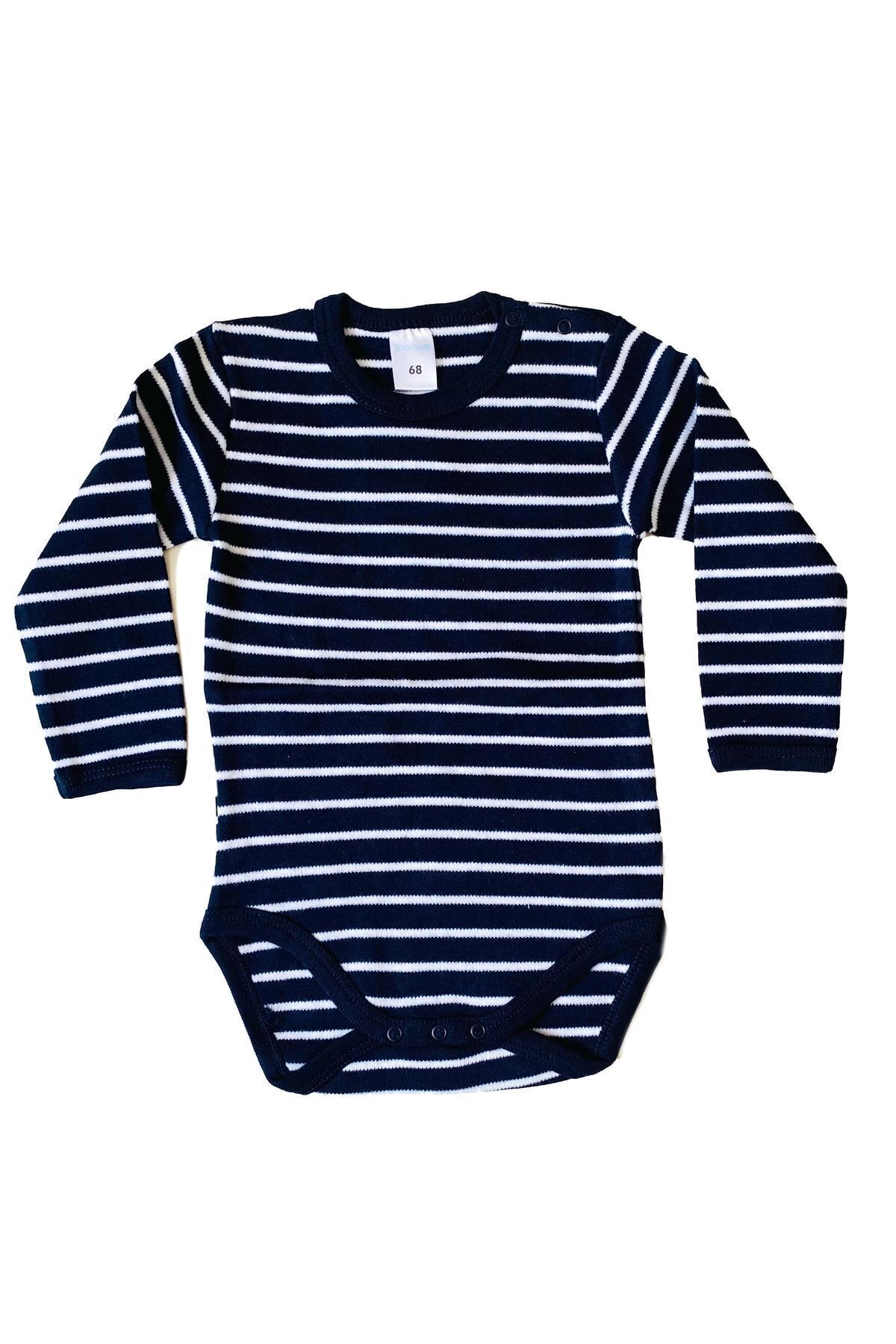 یورنی بادی آستین بلند نوزادی، ۲ تکه، تک سایز، مناسب برای ۶ تا ۹ ماه یورنی بادی آستین بلند نوزادی، ۲ تکه، تک سایز، مناسب برای ۶ تا ۹ ماه