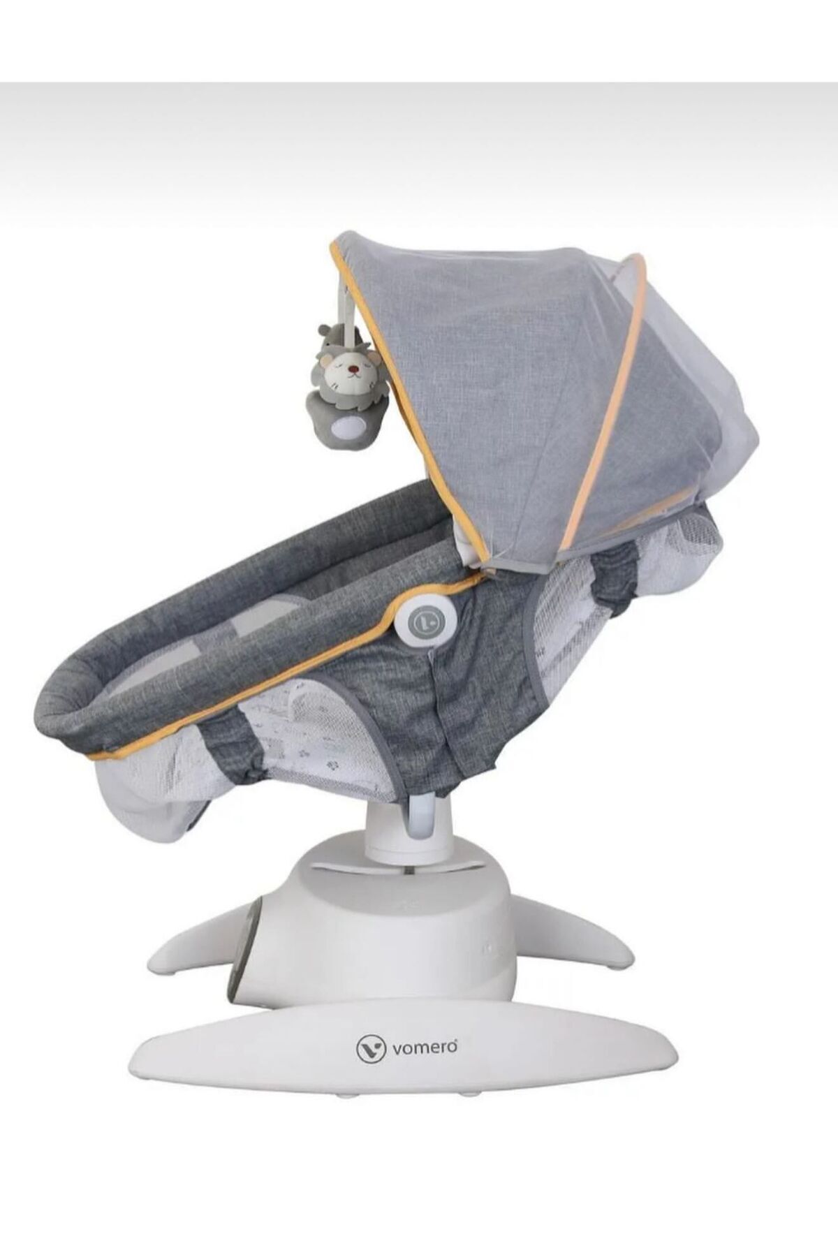 TURHAN BEBE Uzaktan kumandalı Müzikli Dönenceli Farklı Yönlerde Sallanır Otomatik Beşik VOMERO fotoğrafı 3 (önizleme)