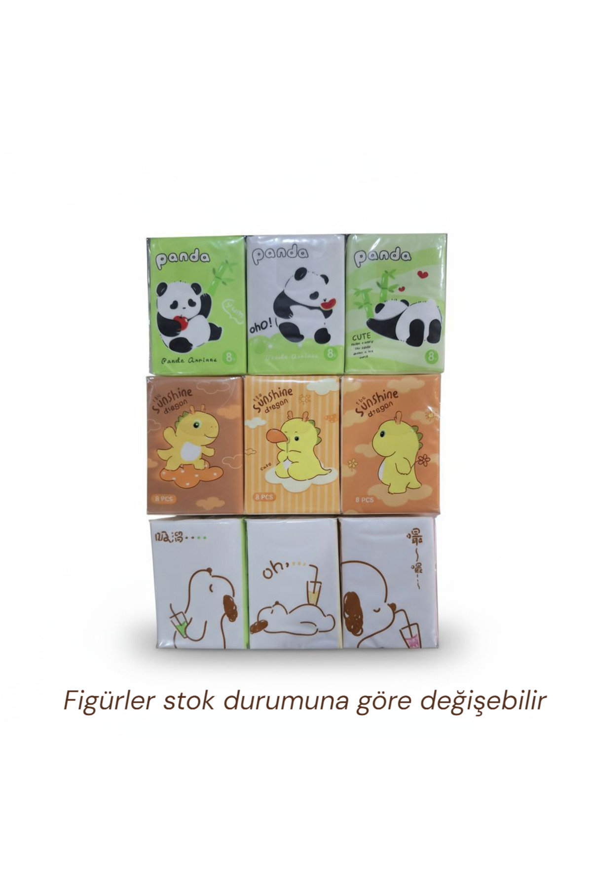 EMPA A V M 1 paket Mini Islak Cep Mendili 9 paket Mini cep mendili ve 100'lü minik kağıt sabun 3 lü set fotoğrafı 4 (önizleme)