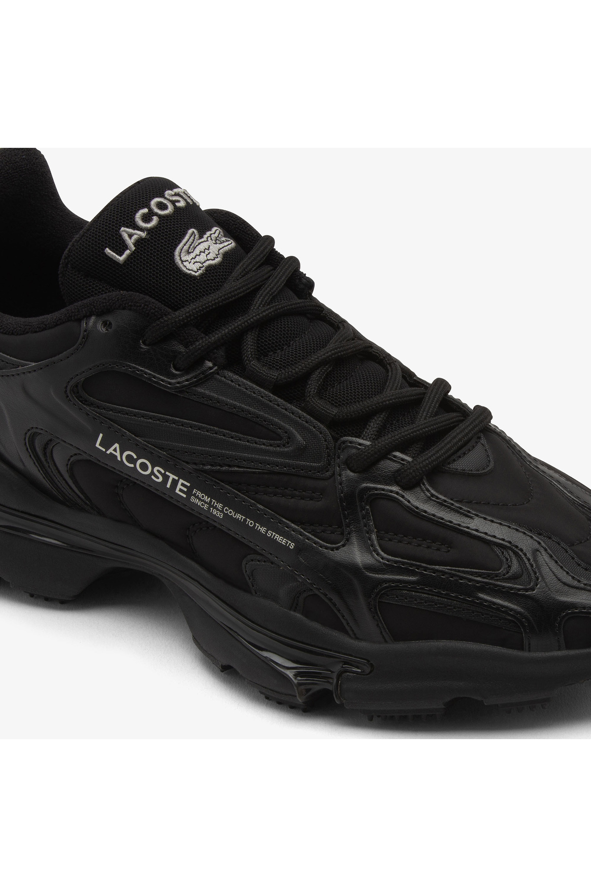 Lacoste L003 2K24 Erkek Siyah Sneaker görsel 6