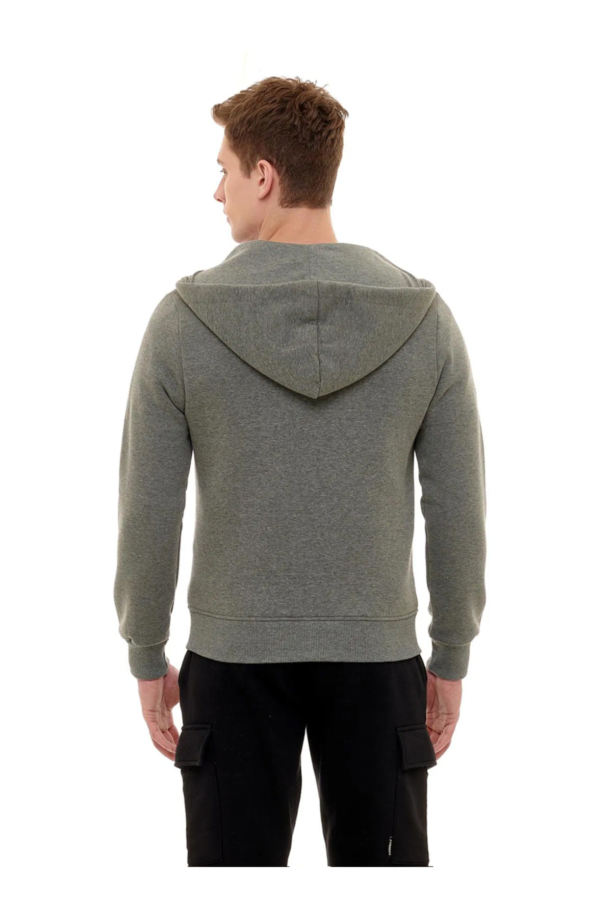 GS Şampiyonlar Ligi UCL Zip Hoodie 230612K — خاکستری — تصویر 5 از 5