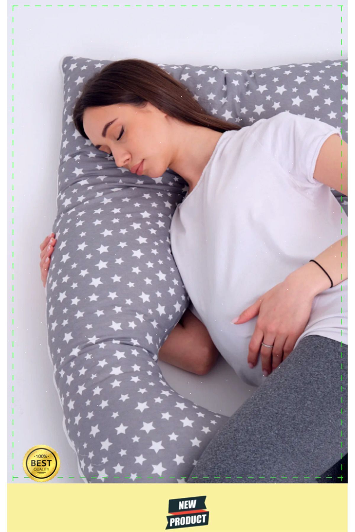 OMZ Bacak Arası Hamile Yastığı fotoğrafı 4 (önizleme)