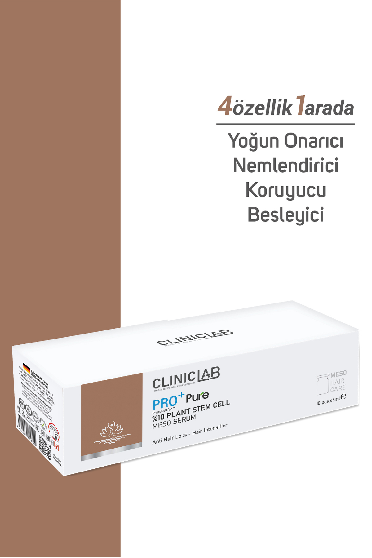 سرم مزو تحریک کننده فولیکول مو با 10٪ سلول های بنیادی گیاهی، 6 میلی لیتر × 10 عدد — 8684209792366 — تصویر 5 از 6