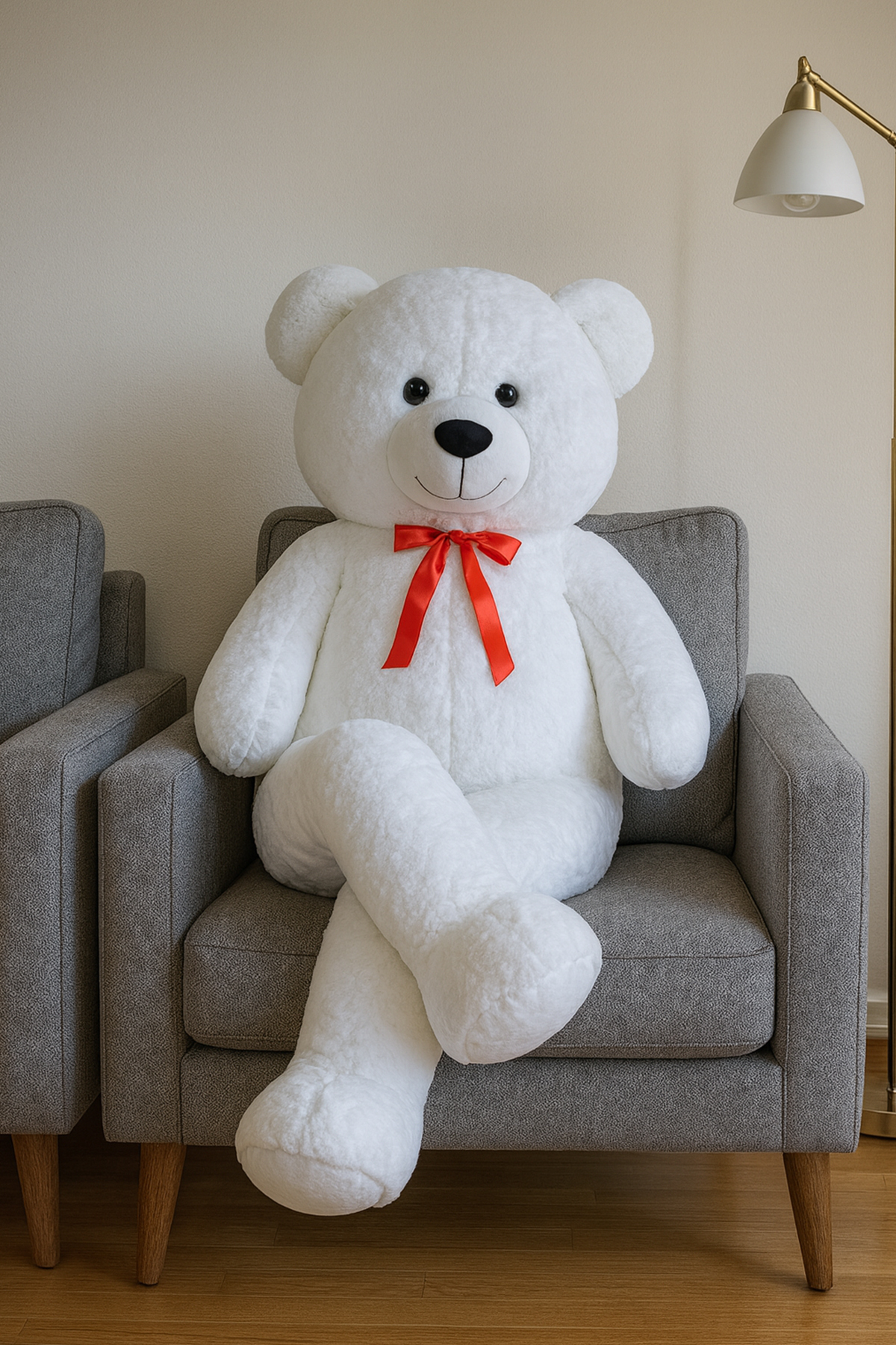 HAK İŞ OYUNCAK 150 cm Pink Plush Teddy Bear – Giant Size Teddy