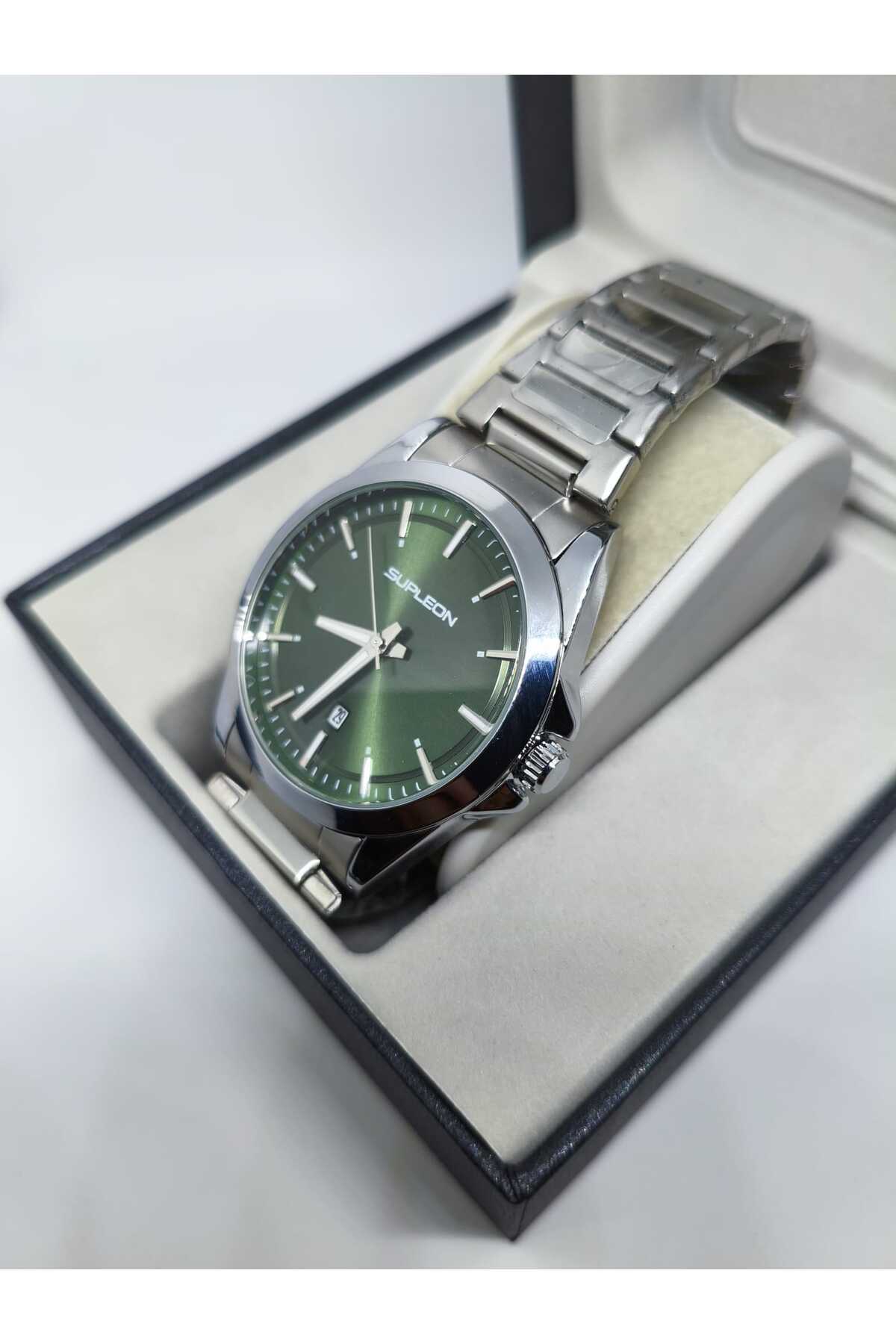 Goldwatches Seiko Model Klasik Takvimli Çelik Gizli Klips Erkek