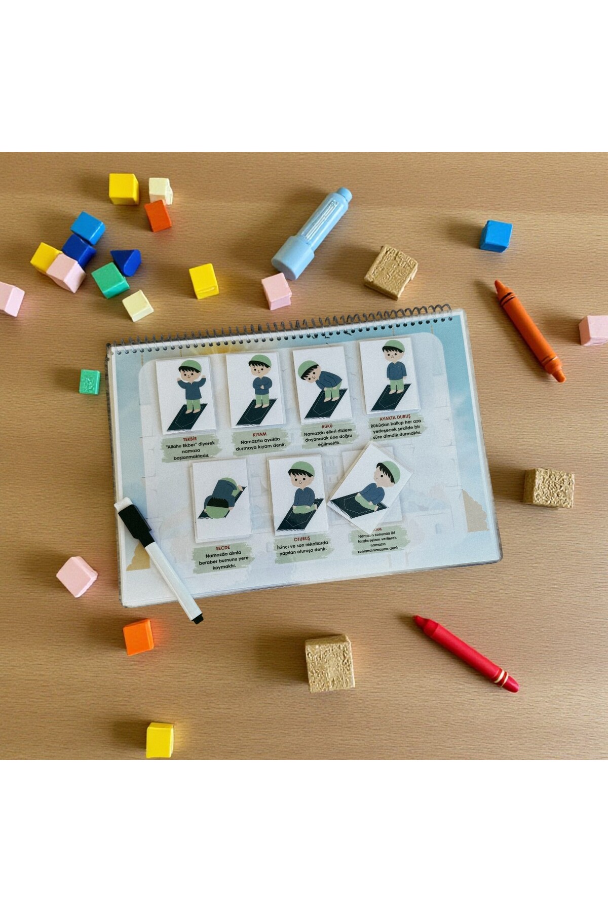 من در حال یادگیری دین هستم، فعالیت آموزشی، ناشکن، ناشکن‌ناشکن، تابستانی، قابل پاک شدن، قلم، با هدیه سرت‌سرتلی