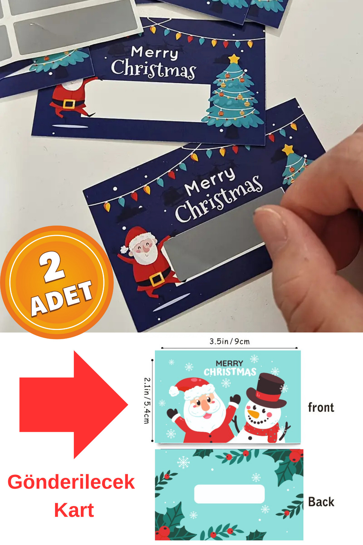 CANVELA Yılbaşı Ofis İçi Hediye Çekilişleri Kazı Kazan Kartı Süpriz Hediyeler Kazanma Kartları Tebrik Kartı