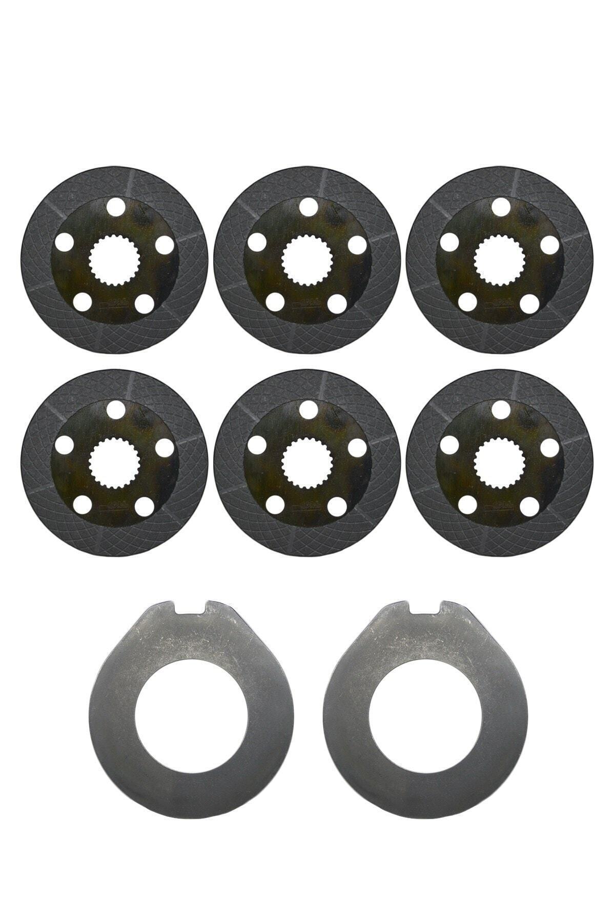 Tractor Disc Brake Pads Kit New Holland Original 6 Pads 2 Sheet OIL PADS FİAT and TT SERIES