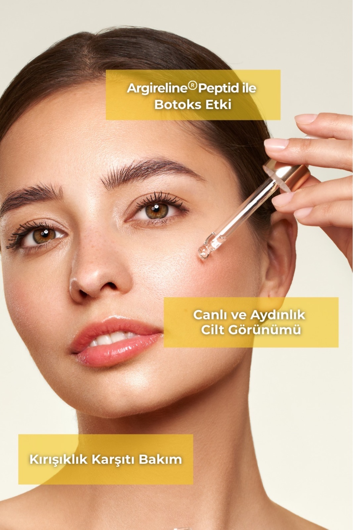 Ölmez Çiçek Yaşlanma Karşıtı Serum Seti, Argireline Peptit İçeren Formül, 2'li Set — ÖÇYSS — تصویر 3 از 6