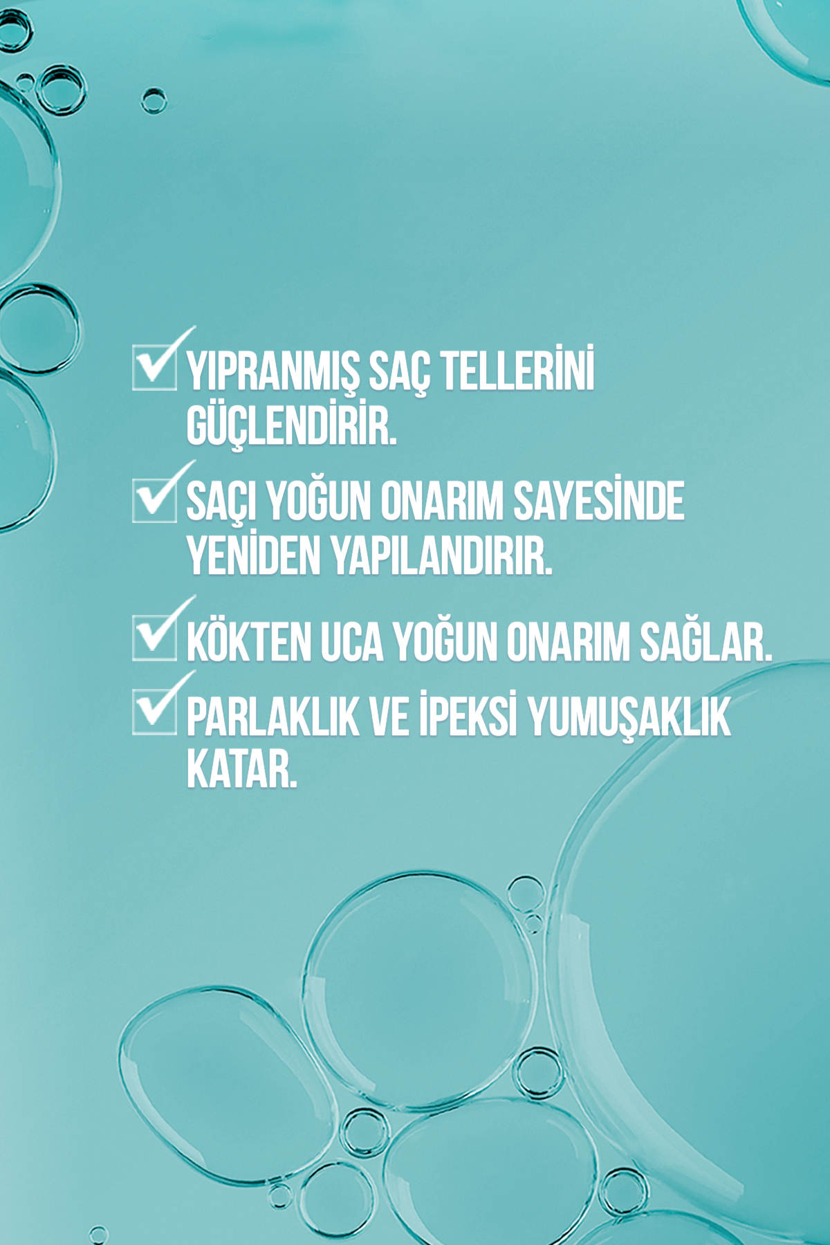 Keratin & Argan Onarıcı Saç Bakım Maskesi 3x300 Ml - Yıpranmış Ve Hasar Görmüş Saçlar Botoks Etkili — B10271 — تصویر 2 از 4
