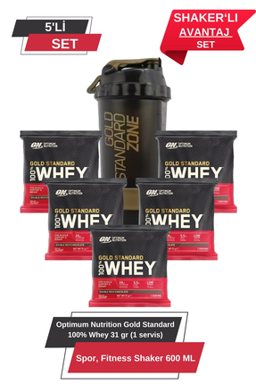 Optimum Nutrition 100% Whey Gold Standard Çikolata Aromalı Şase 31g 1 Servis ...