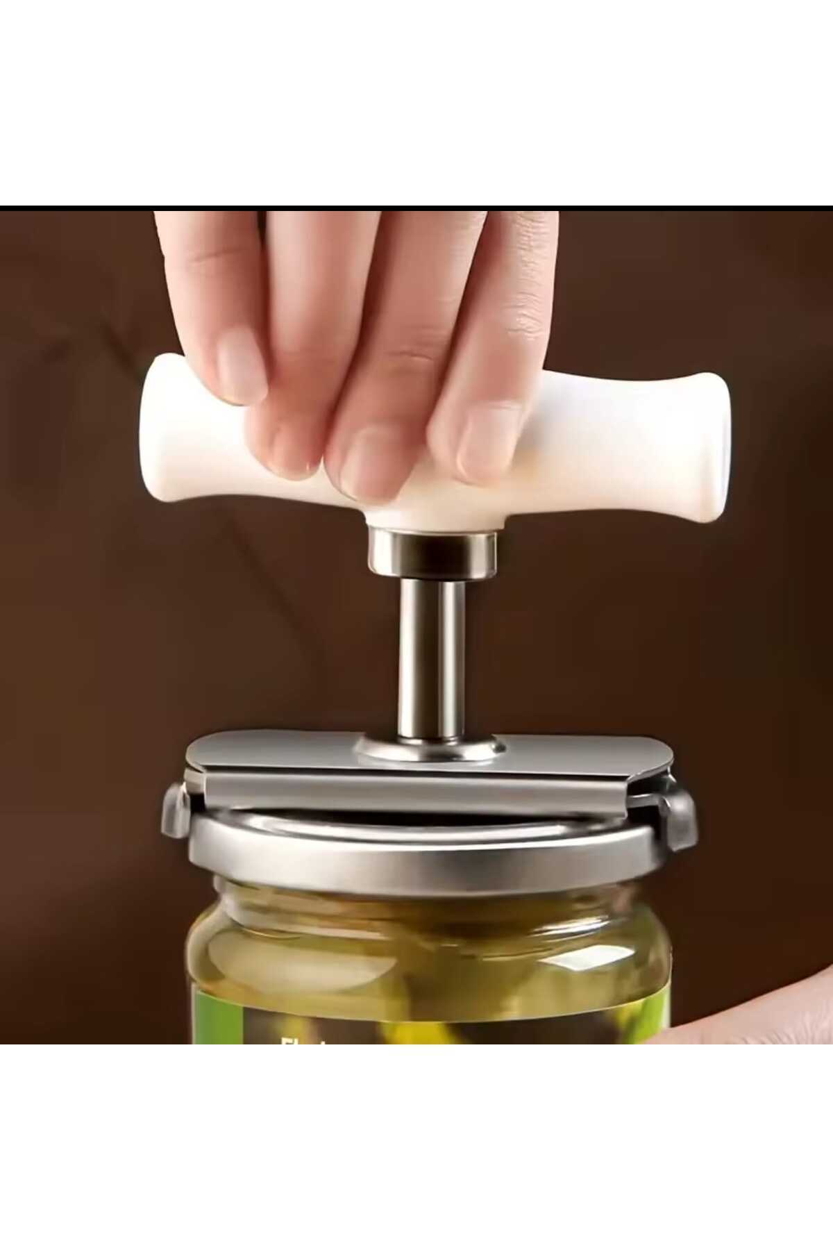 CEPHOME Metal konserve açacağı Estetik model ayarlanabilir çelik şık model Kavanoz Açma Aparatı