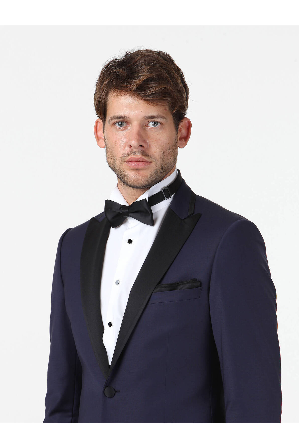 کت و شلوار تاکسیدوی بافته شده دو دکمه و باریک ساکس Kip