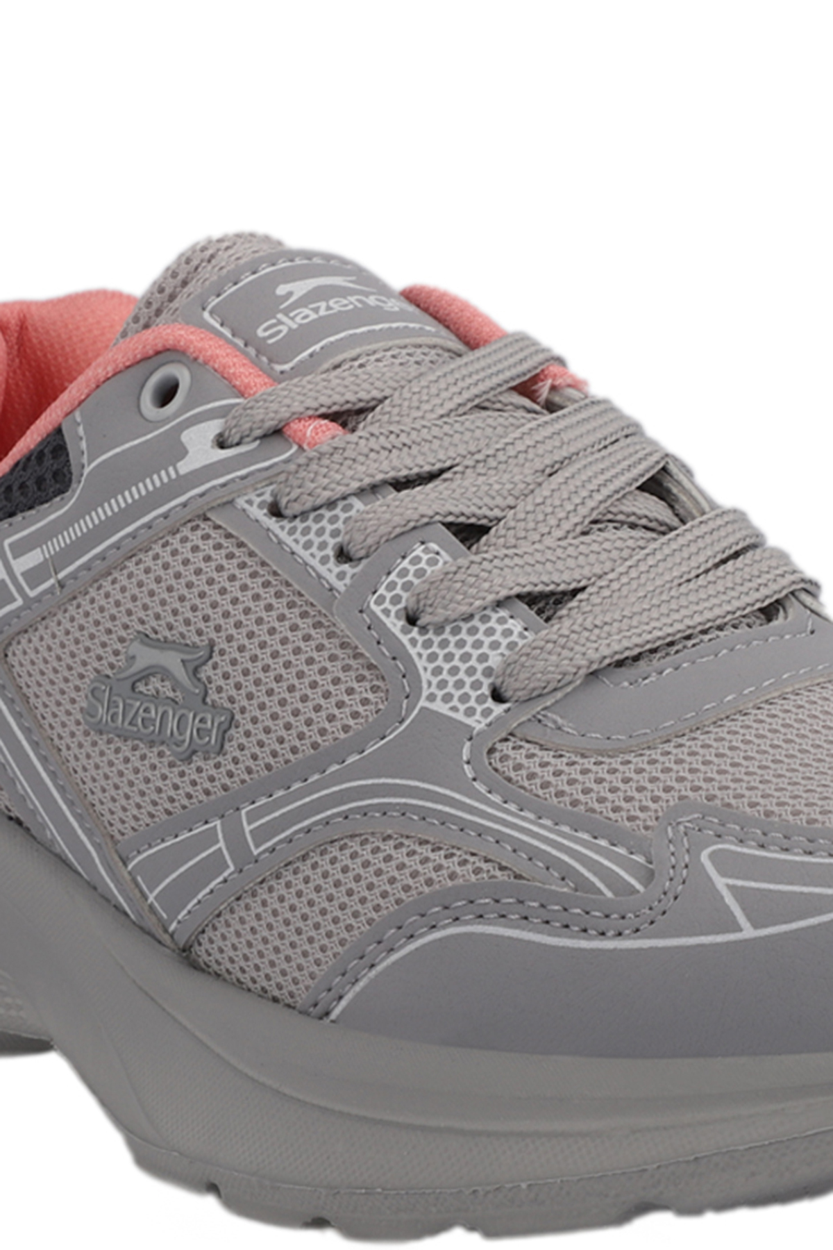 Slazenger GIMA Kadın Sneaker Ayakkabı Gri SA14RK125-200 görsel 4