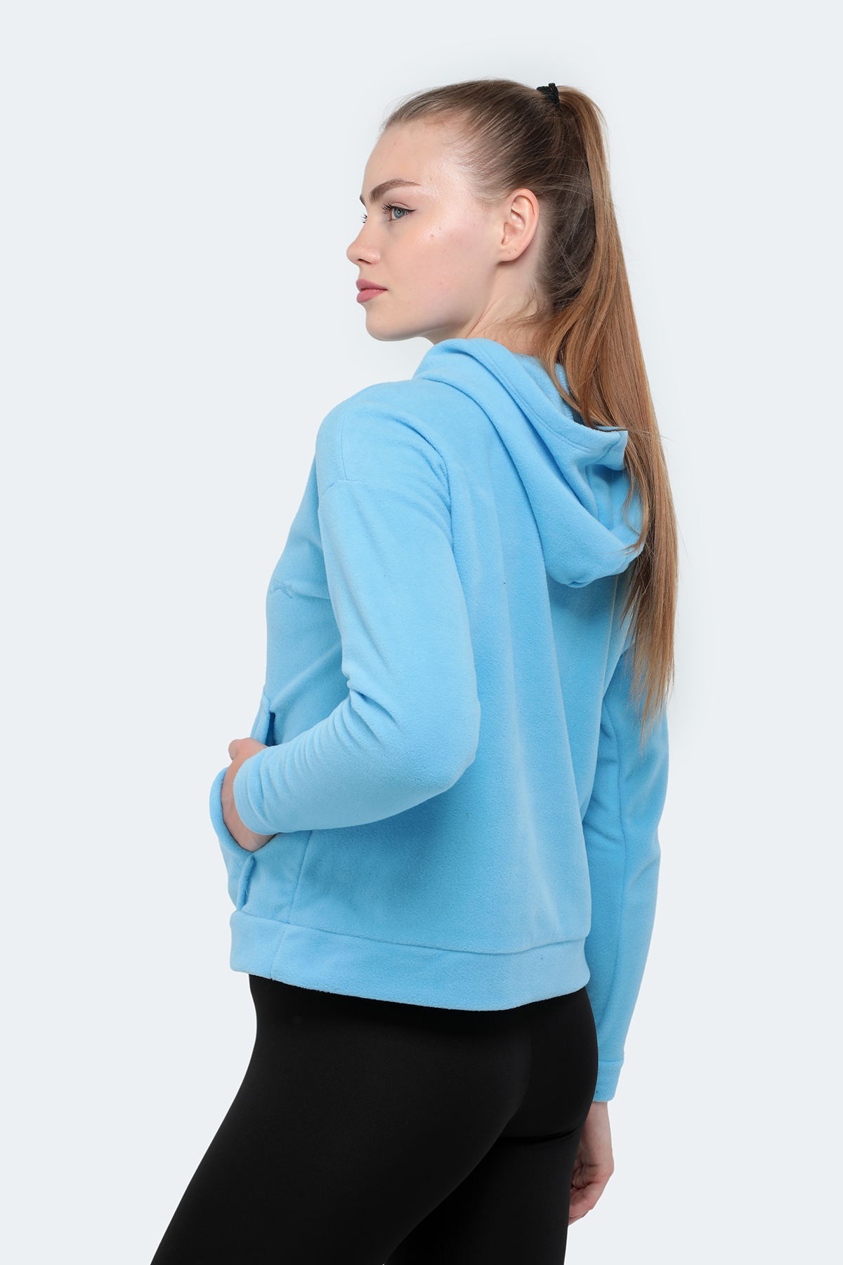 Slazenger SASSA IN Kadın Mavi Polar görsel 3