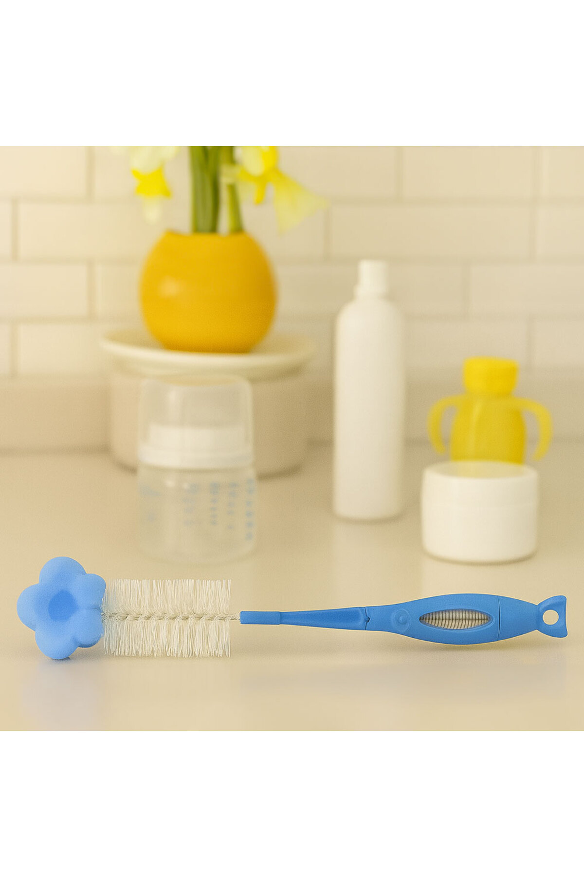 Wee Baby Biberon ve Biberon Emziği Temizleme Fırçası fotoğrafı 3 (önizleme)