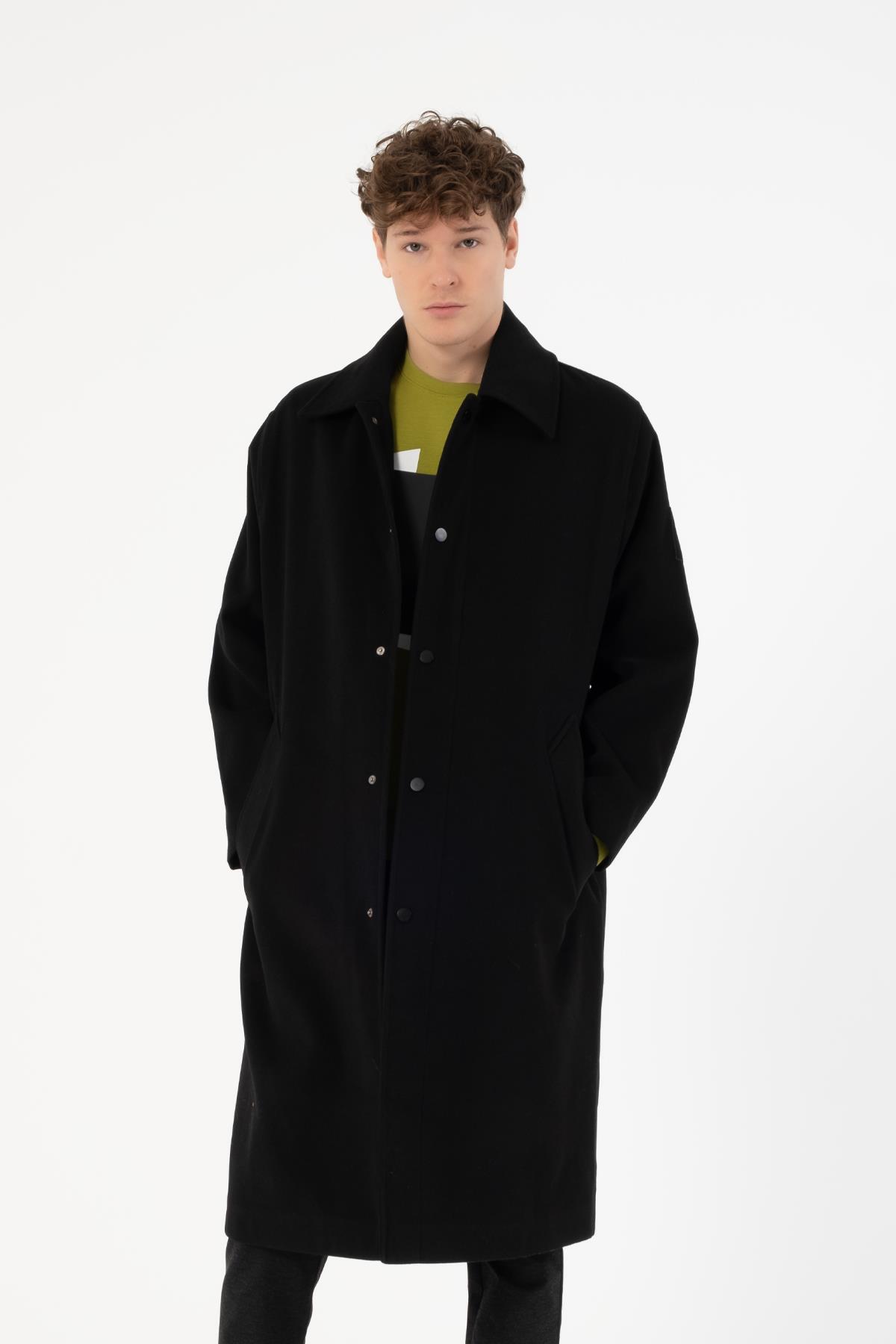 GMG FIRENZE  Oversize Erkek Palto Kaban - Görsel 2