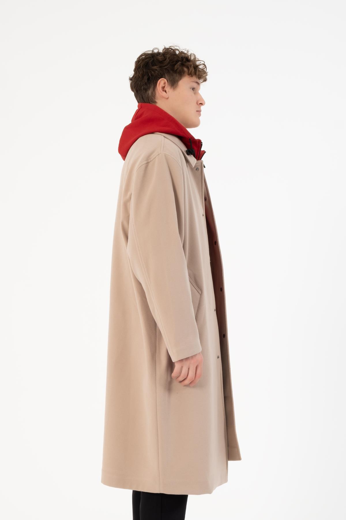 GMG FIRENZE Oversize Erkek Palto Kaban görsel 3