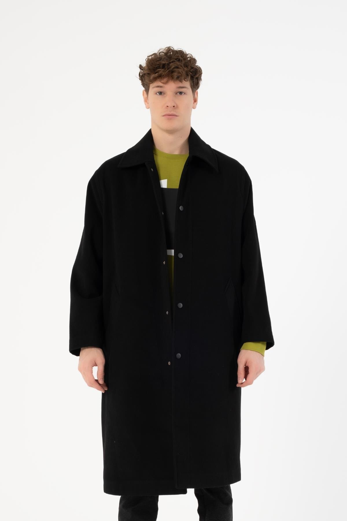 GMG FIRENZE  Oversize Erkek Palto Kaban