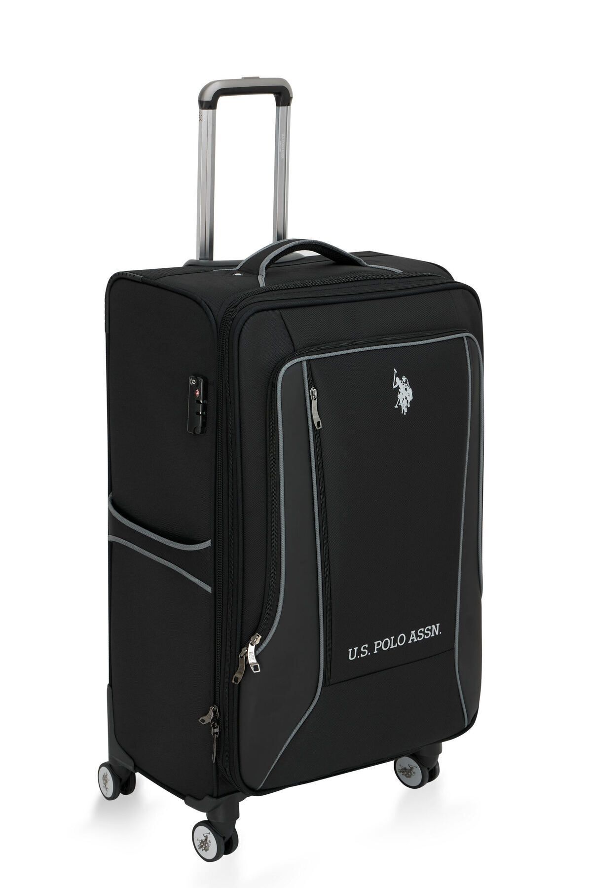 یو اس پولو چمدان پارچه‌ای U.S. Polo Assn. PLVLZ24020A، سایز بزرگ