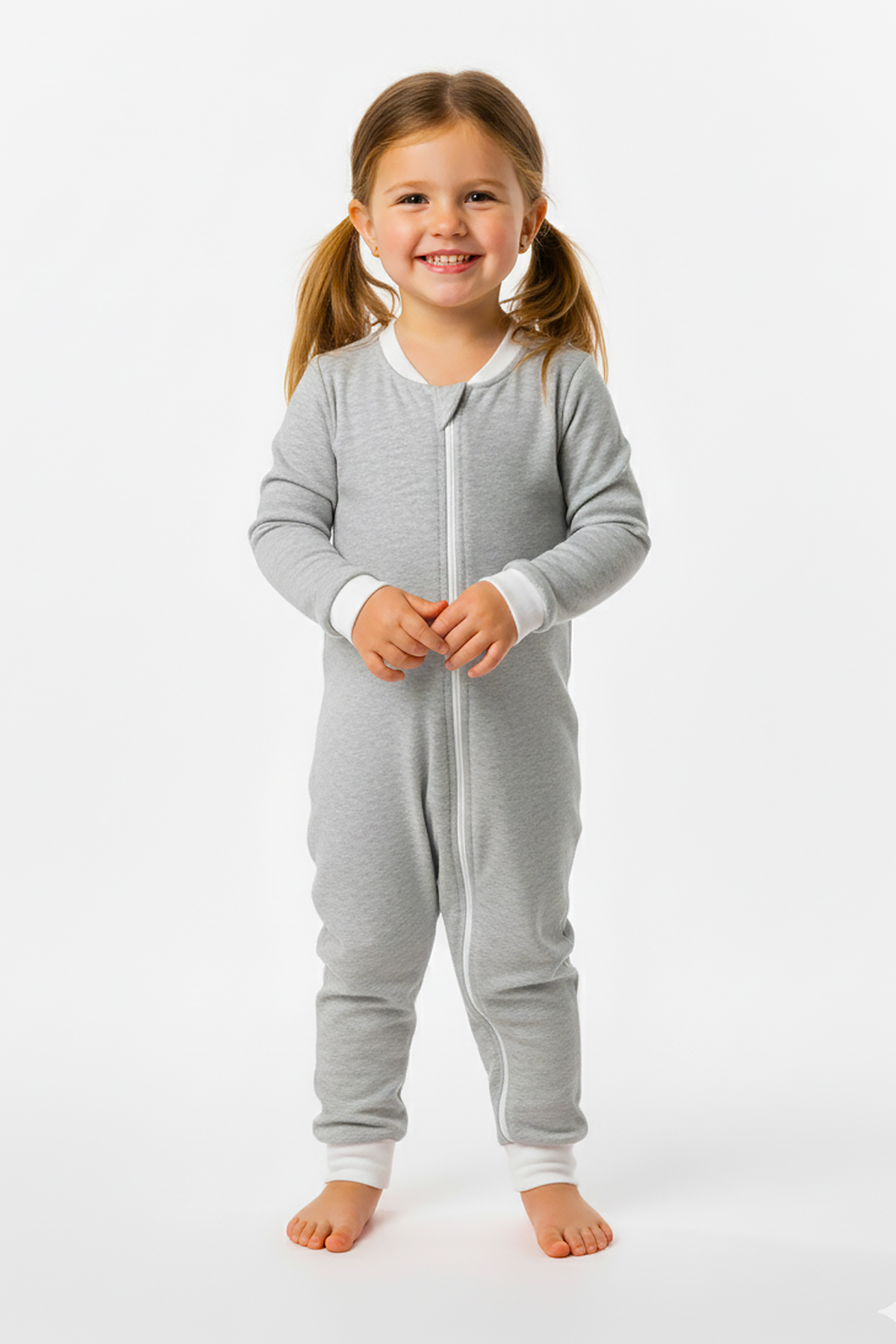 ekozmonot bebek tulumları %100 Pamuk Unisex Uyku Tulumu Bebek Ve Çocuk Uyku Tulumu - 1,5 Tog, Fermuarlı, Çocuk Uyku Tulumu fotoğrafı 2 (önizleme)