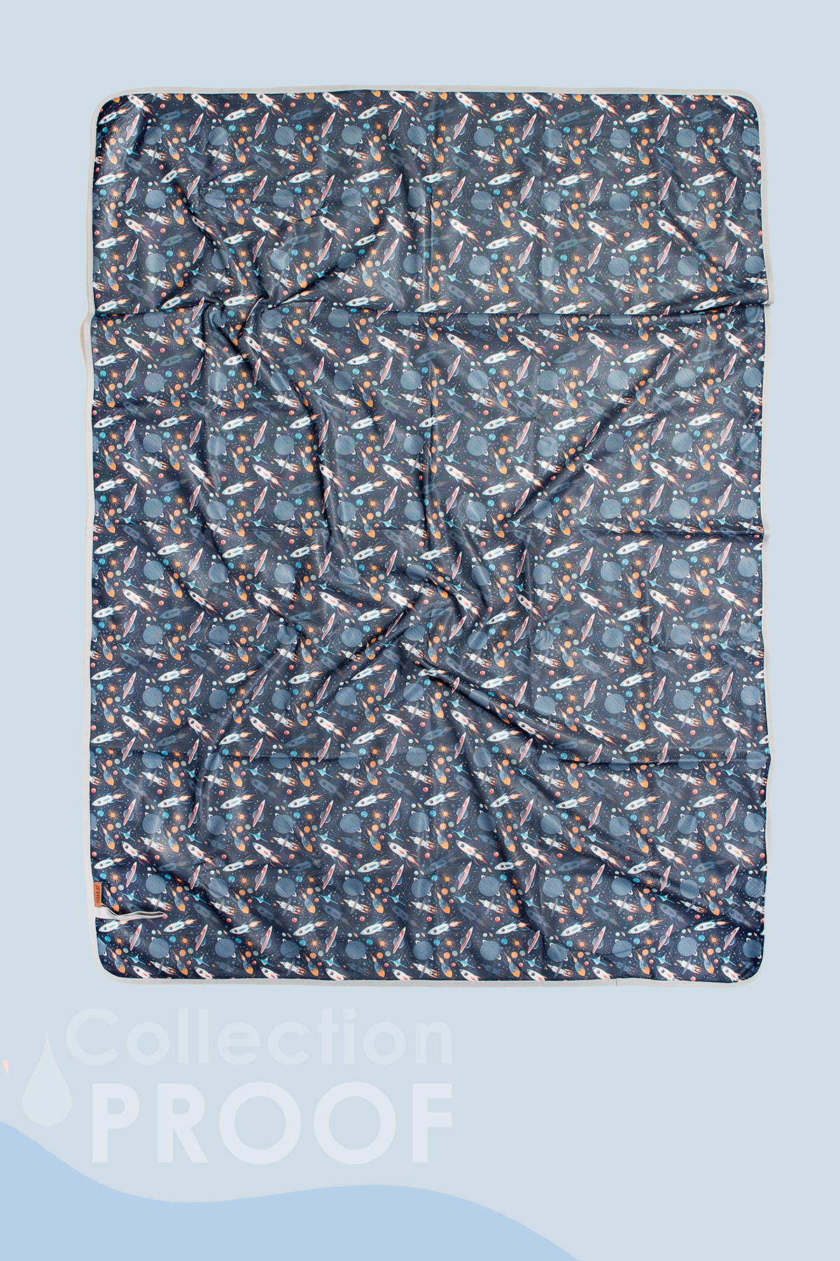 HAMUR Proof Sıvı Geçirmez Etkinlik Aktivite Halı Örtüsü Örtüsü Çok Amaçlı Bebek Çocuk Oyun Matı Galaxy fotoğrafı 2 (önizleme)