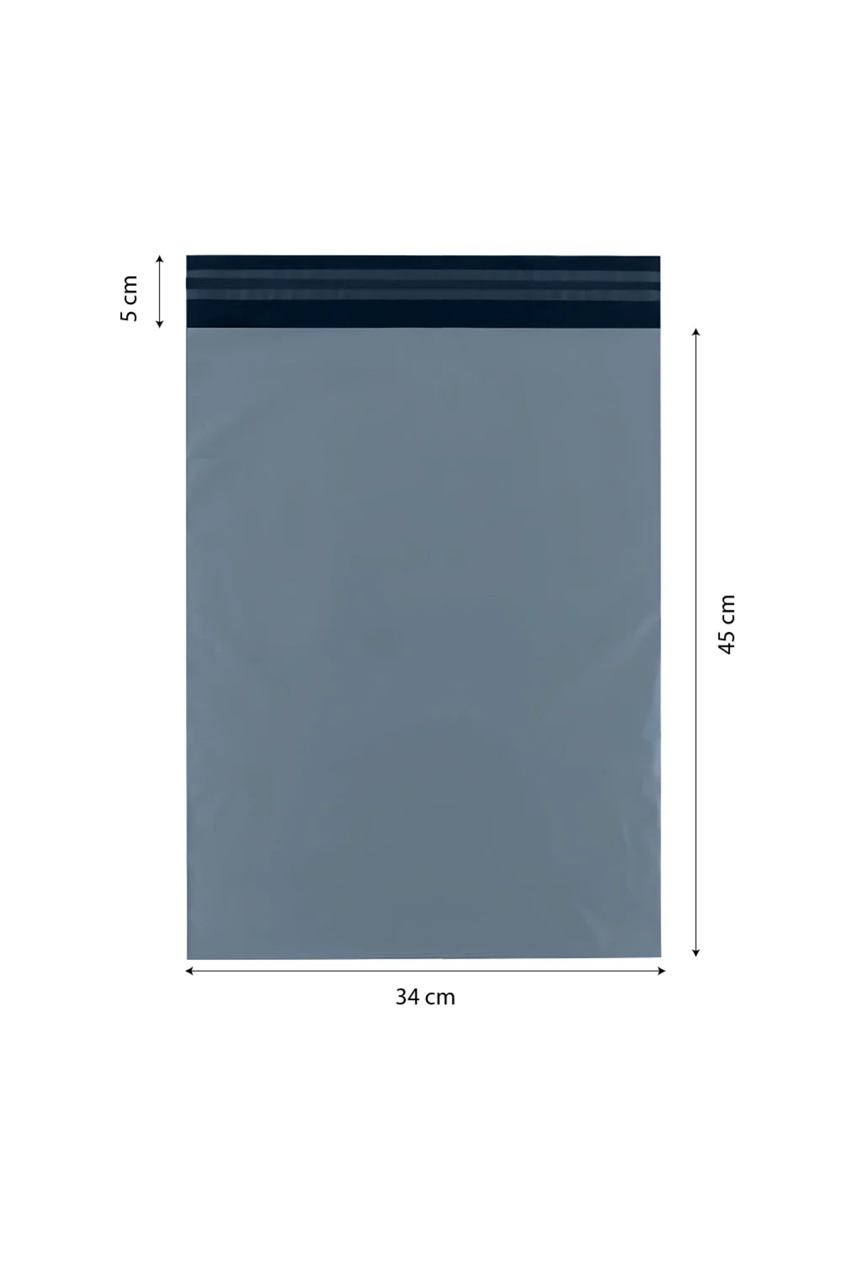 Pocketless Cargo Bag 100 Pieces 35x45+ 5 Cm