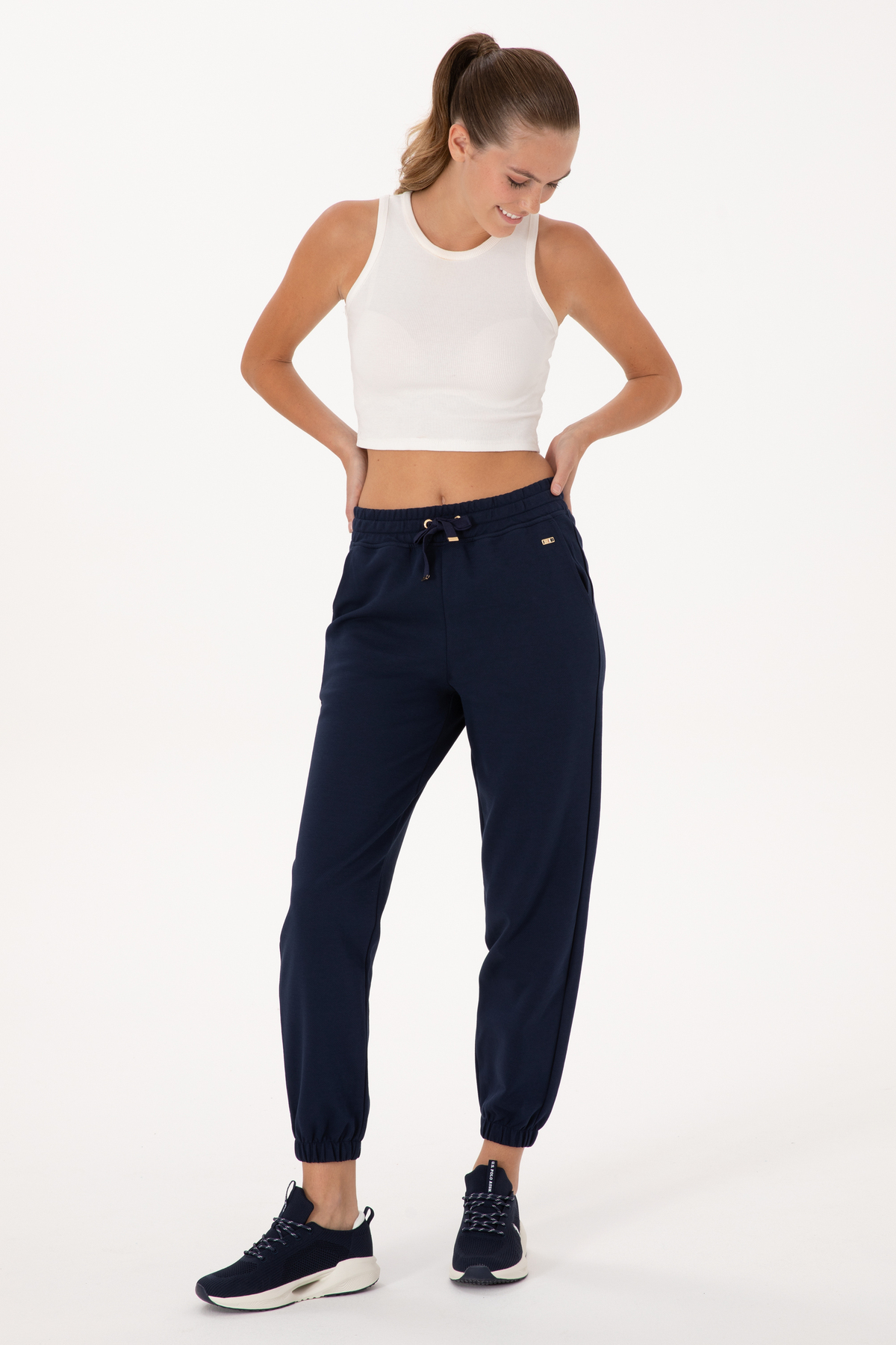 U.S. Polo Assn.  Kadın Lacivert Jogger Eşofman Altı 50306710-VR033