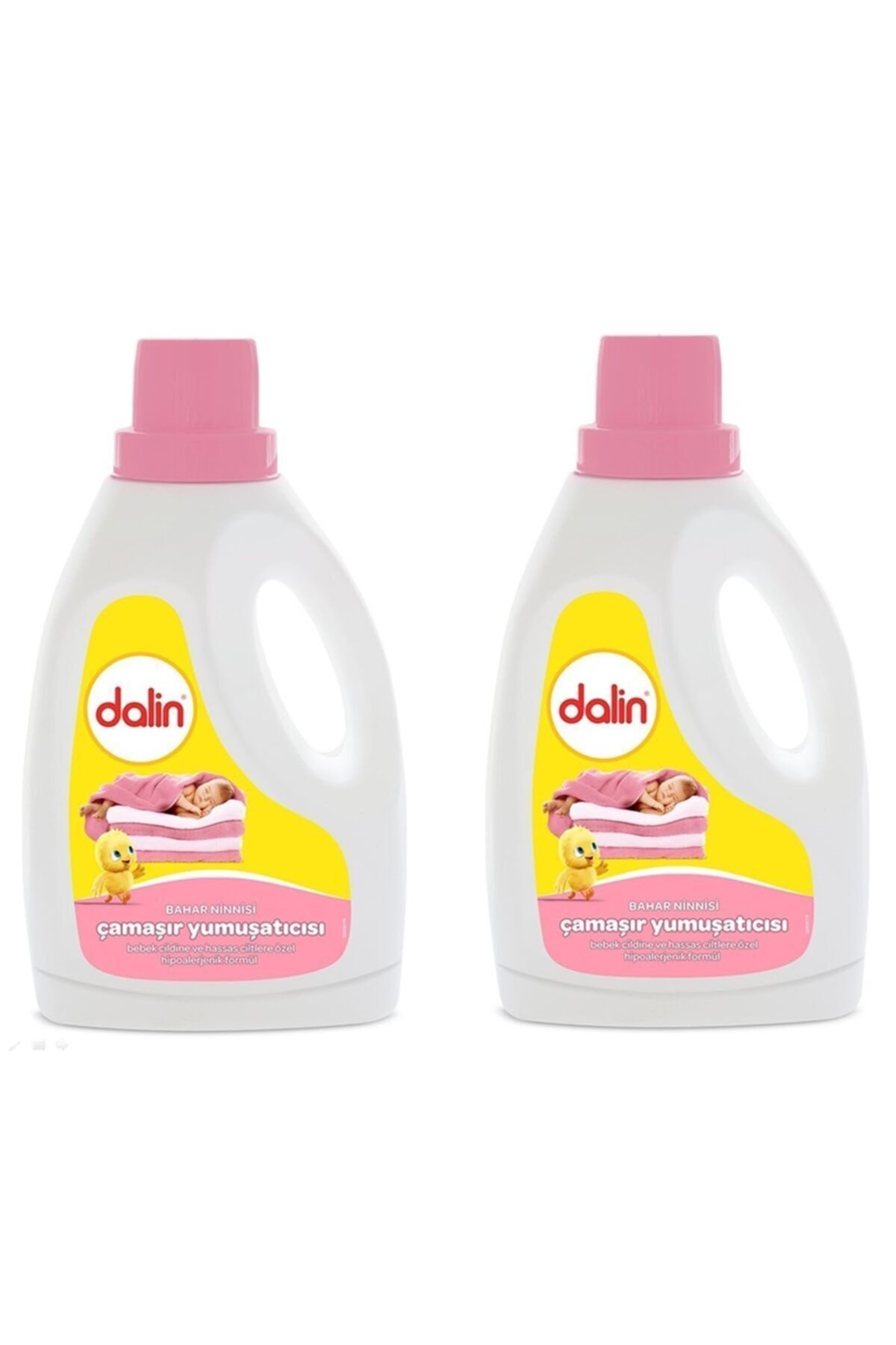 Dalin Sıvı Çamaşır Deterjanı 1500 ml x2 Adet Bahar Ninnisi Yumuşatıcı 1500 ml x2 Adet fotoğrafı 4 (önizleme)