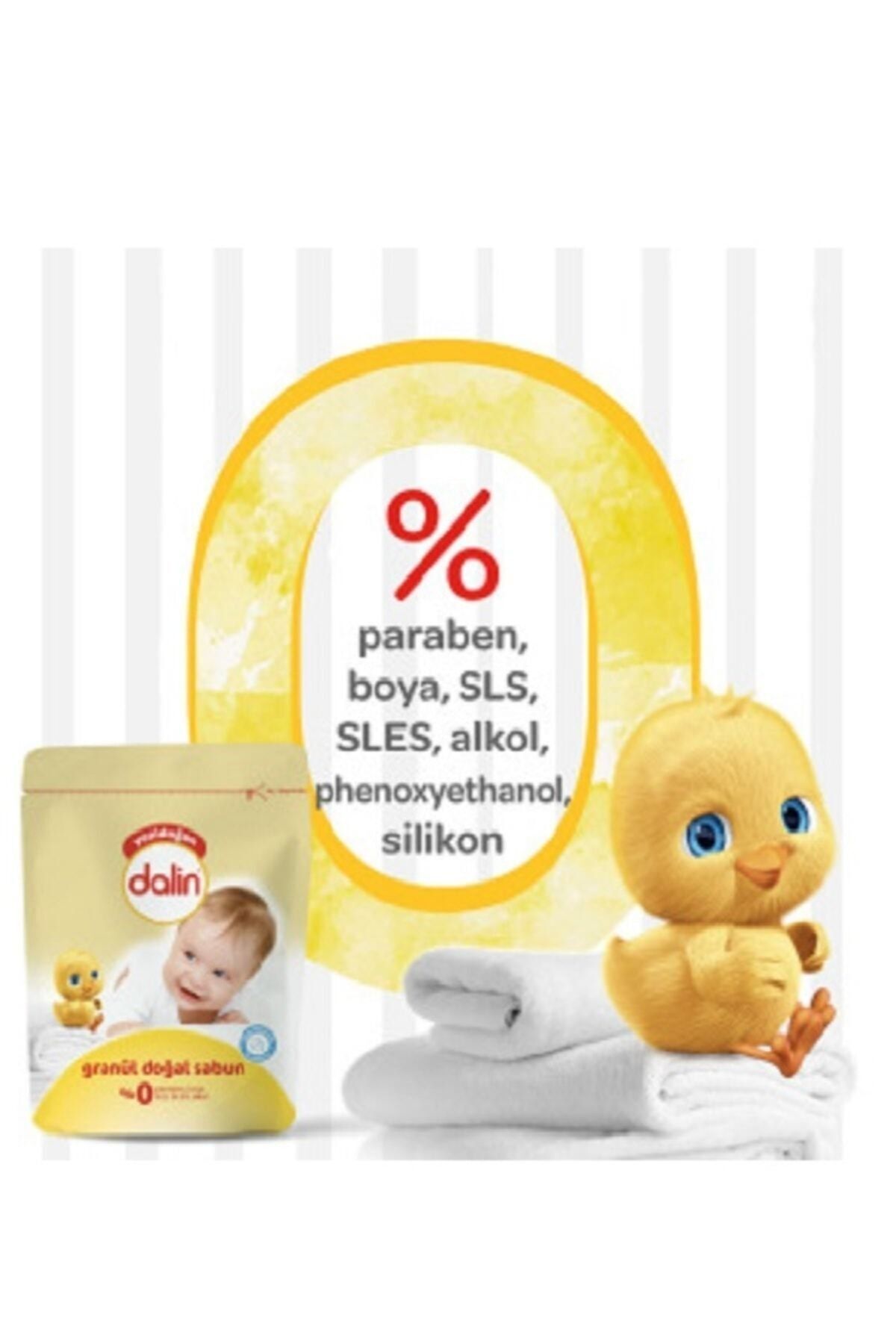 Dalin Bebek Granül Doğal Sabun Yenidoğan 1000 G X 2 Adet fotoğrafı 5 (önizleme)