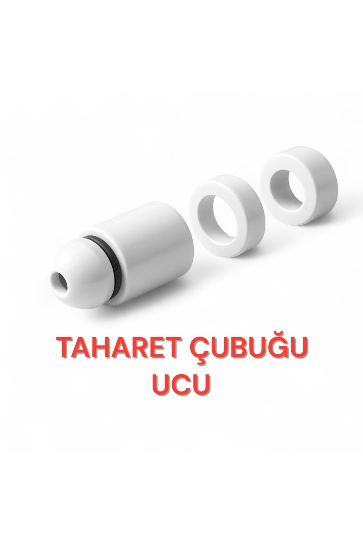 By mag Taharet Çubuğu Plastik Uç Beyaz 1 Adet