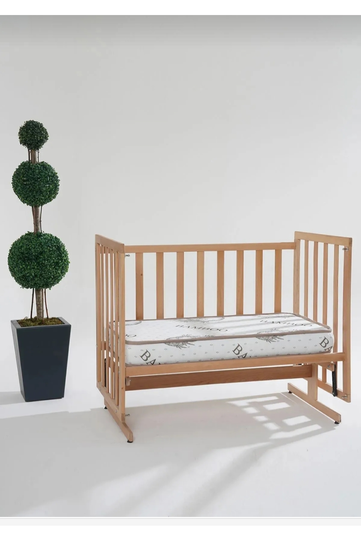 Bamboo Bebek yatak Bambo hafsa Bebek YATAK 70*120 15 cm ortopedik çocuk yatağı fotoğrafı 4 (önizleme)