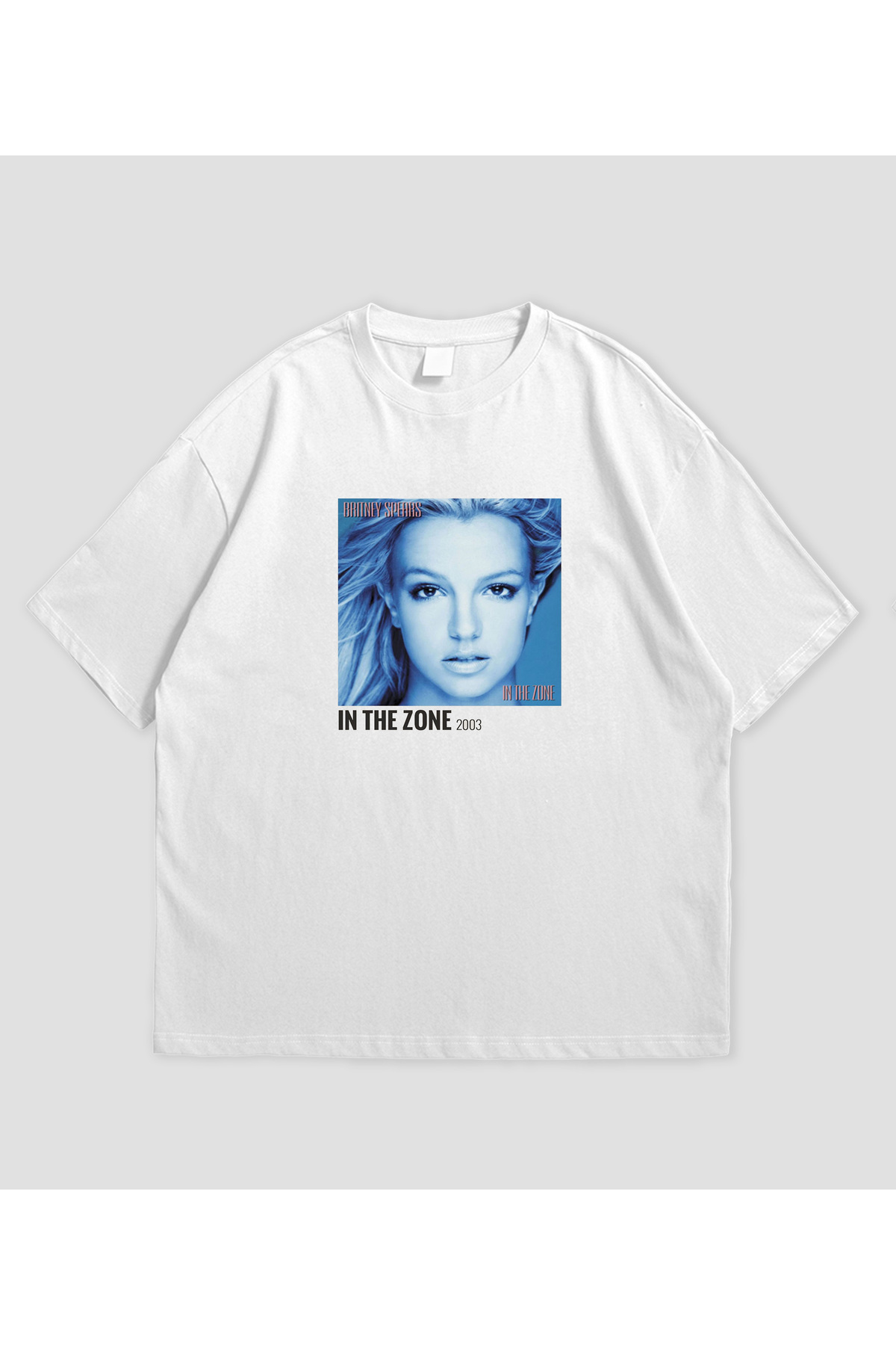 SVART WEAR Britney Spears - In The Zone Album Unisex Oversize T