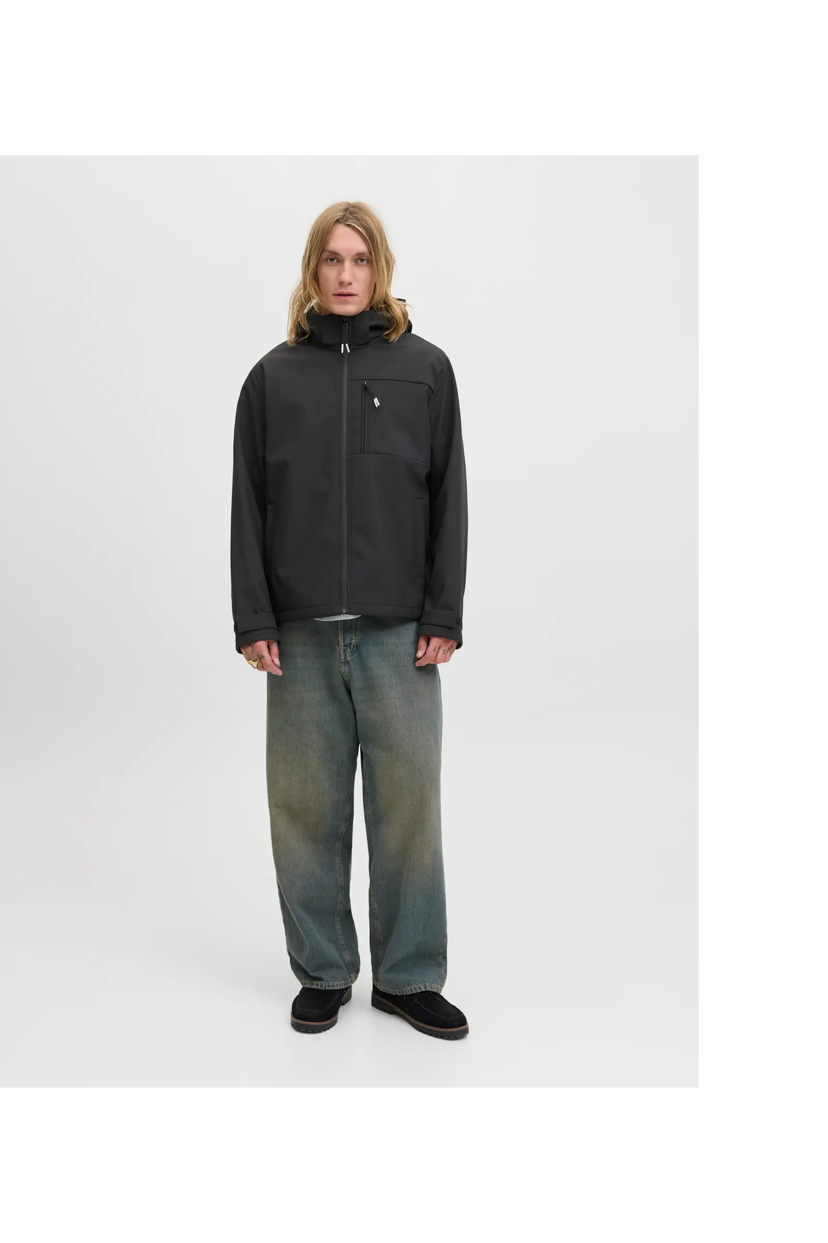 کت مردانه راسته آستین بلند | جک اند جونز Jack & Jones 12279288 - تصویر 4
