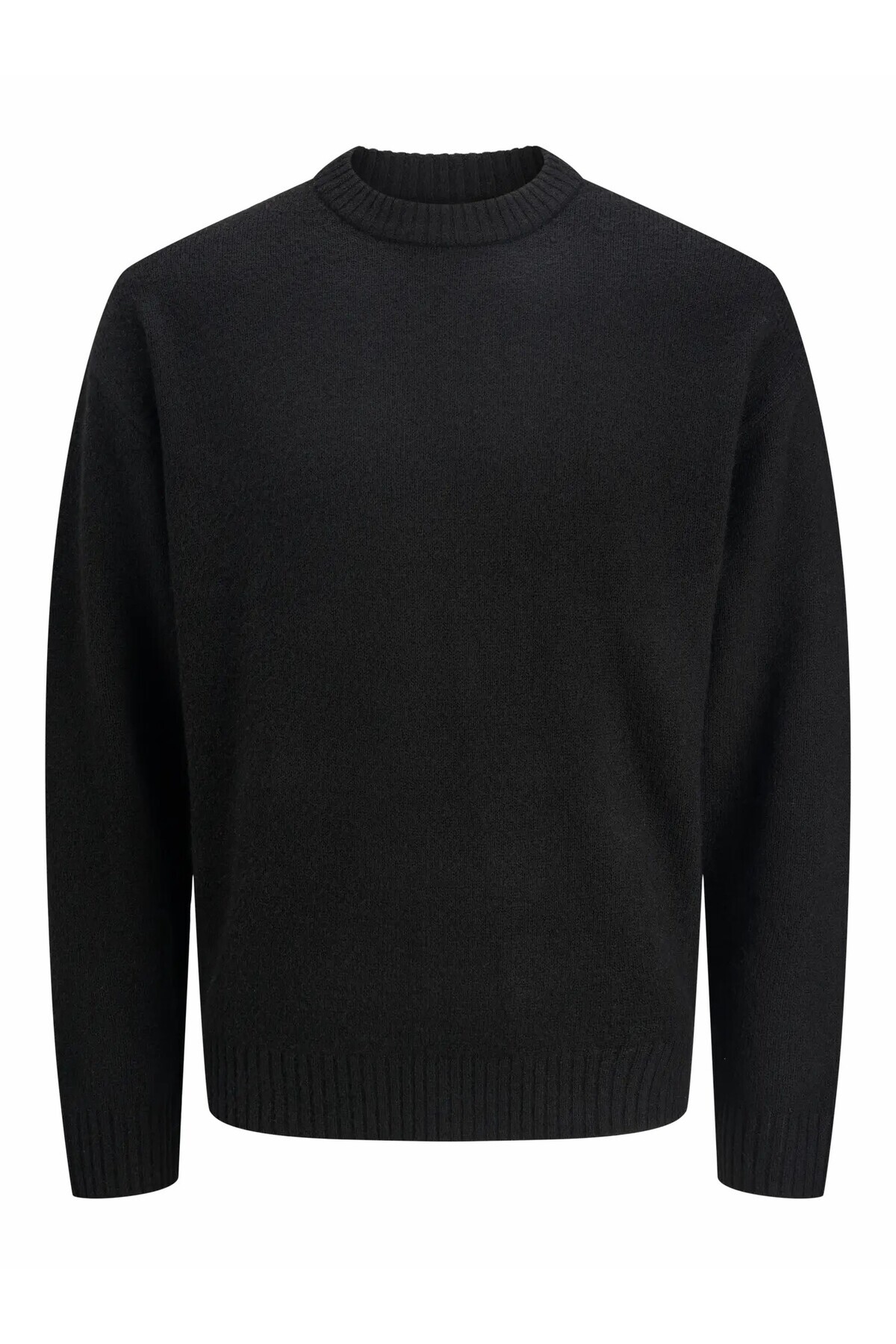جک اند جونز ژاکت مردانه مشکی Jjesoho Ollie Knit Crew Sn ژاکت و ژاکت کش باف پشمی 12278924-مشکی
