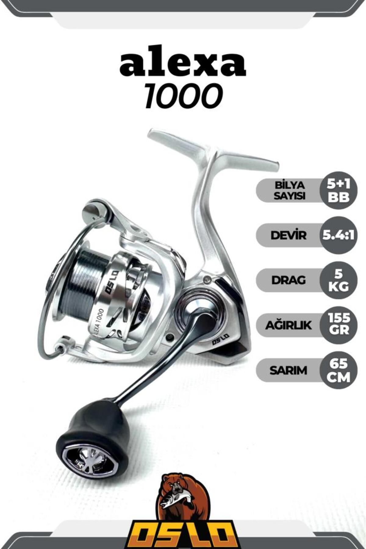 Oslo Alexa 5+1 Bilye 1000 LRF Olta Makinesi - Fiyatı, Yorumları