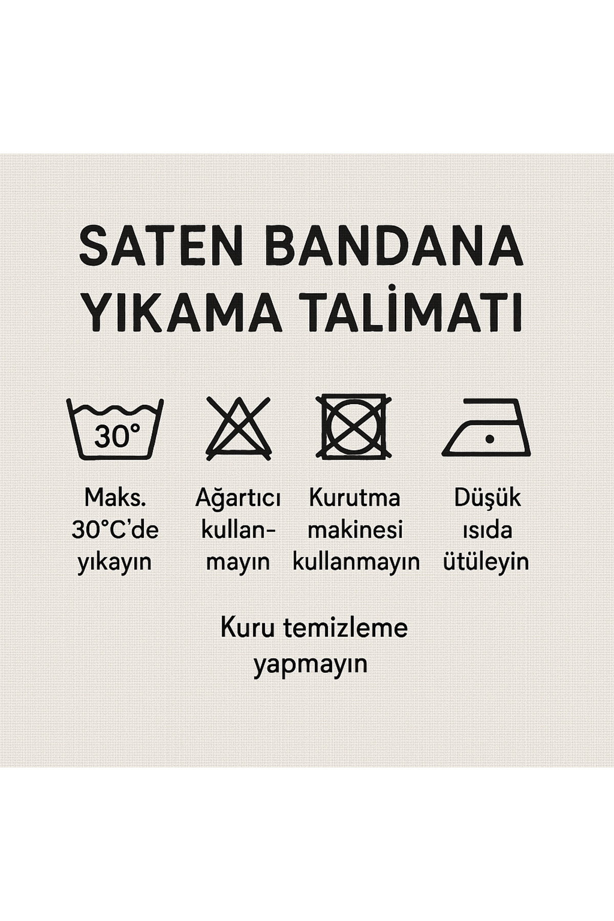 tuaipek Pusula Desen 55x55cm Bandana/Fular görsel 6