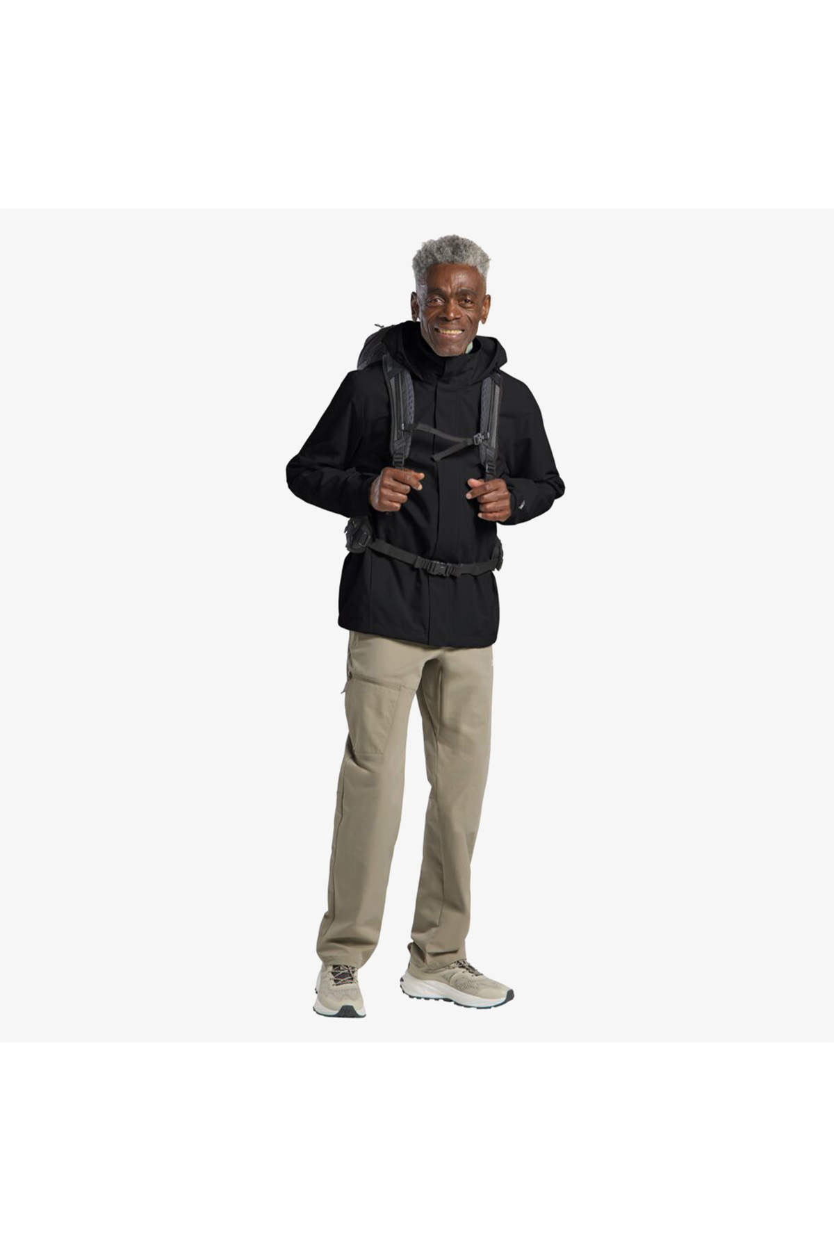 جک ولف اسکین کاپشن مشکی مردانه Trailtime 2L برای فضای باز