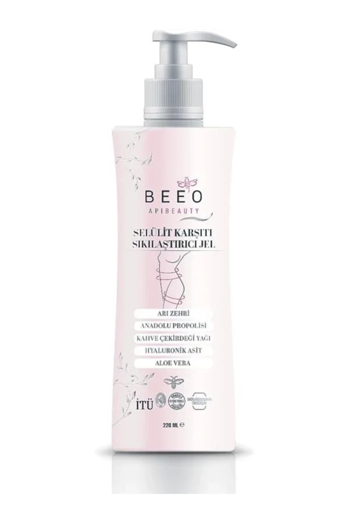 Genel Markalar Bee'o Arı Zehirli Selülit Karşıtı Sıkılaştırıcı ve Jel Krem, 220 ml