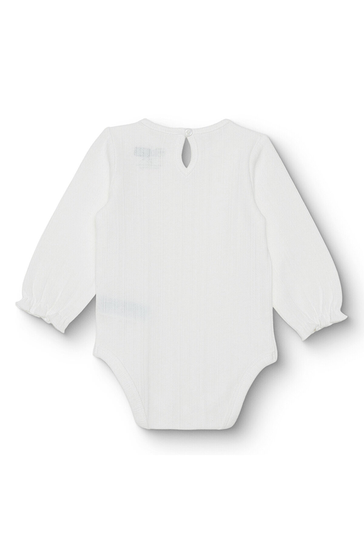 ebebek Hello Baby HelloBaby Kız Bebek Uzun Kol Body Jakar Örme Bisiklet Yaka Uzun Kol fotoğrafı 2 (önizleme)