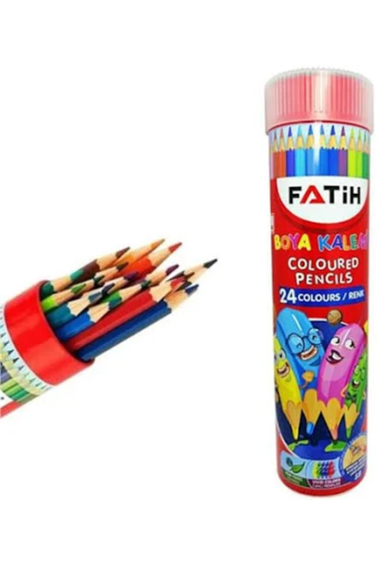 ahsun Kuru Boya Metal Tüp 24'li