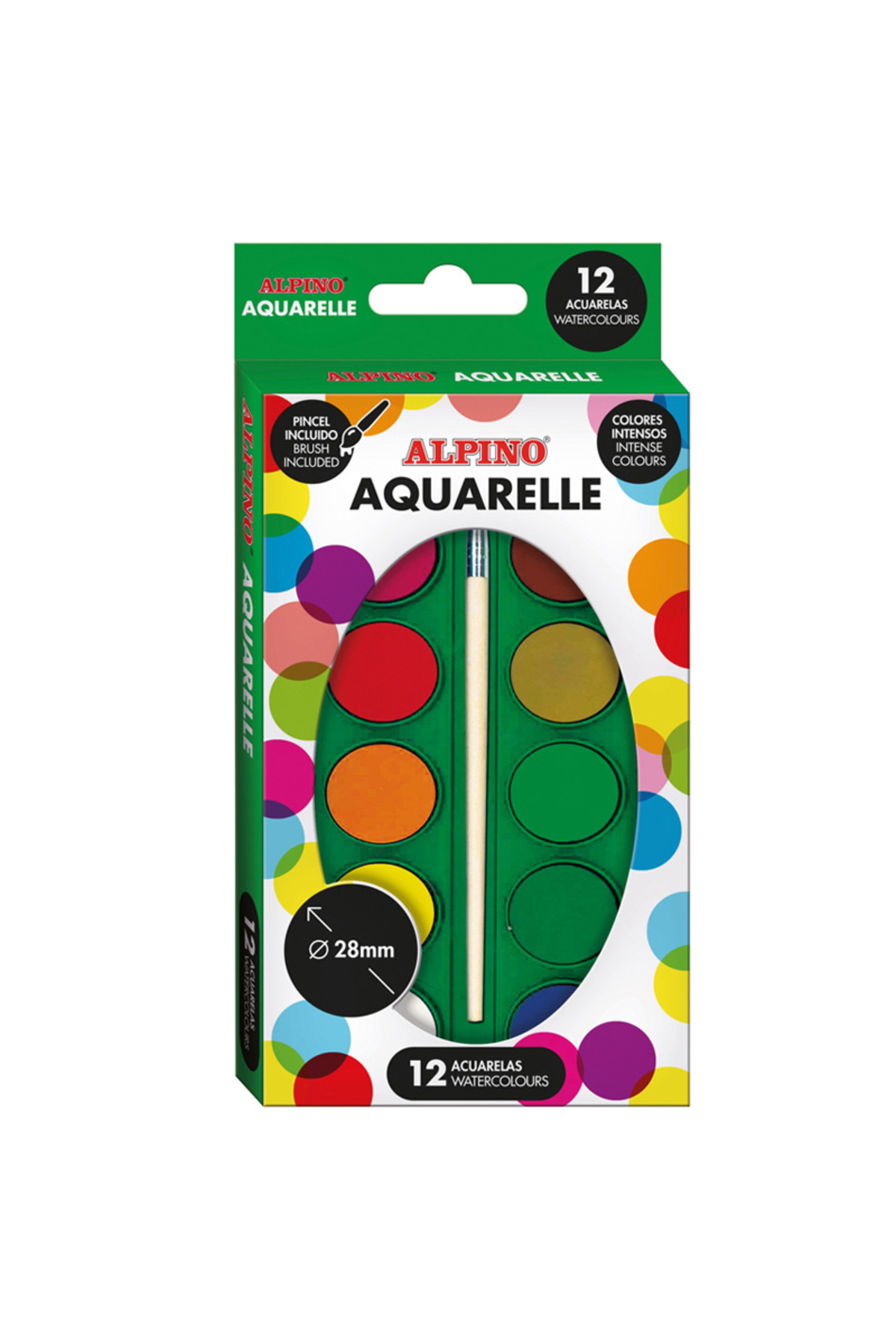 ahsun Sulu Boya 12 li Kaliteli