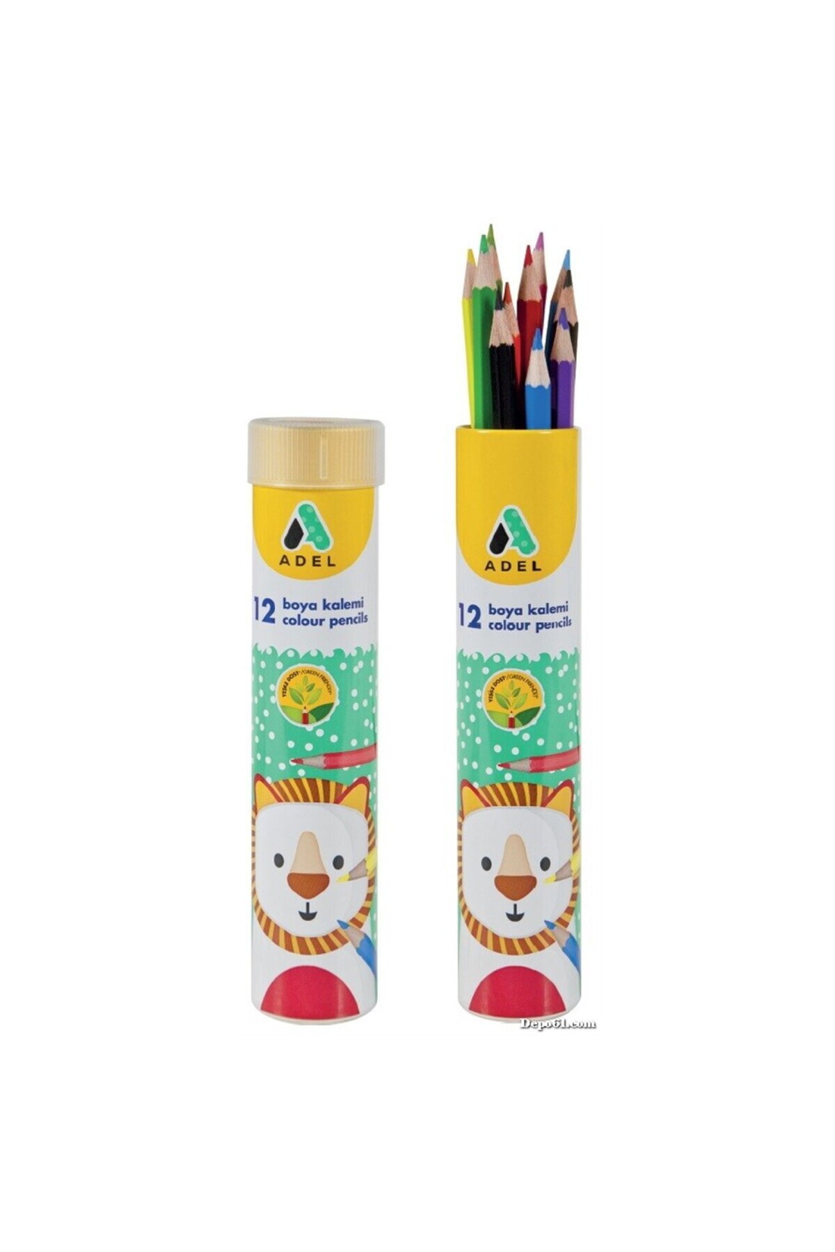 ahsun Kuru Boya Metal Tüp 12 li